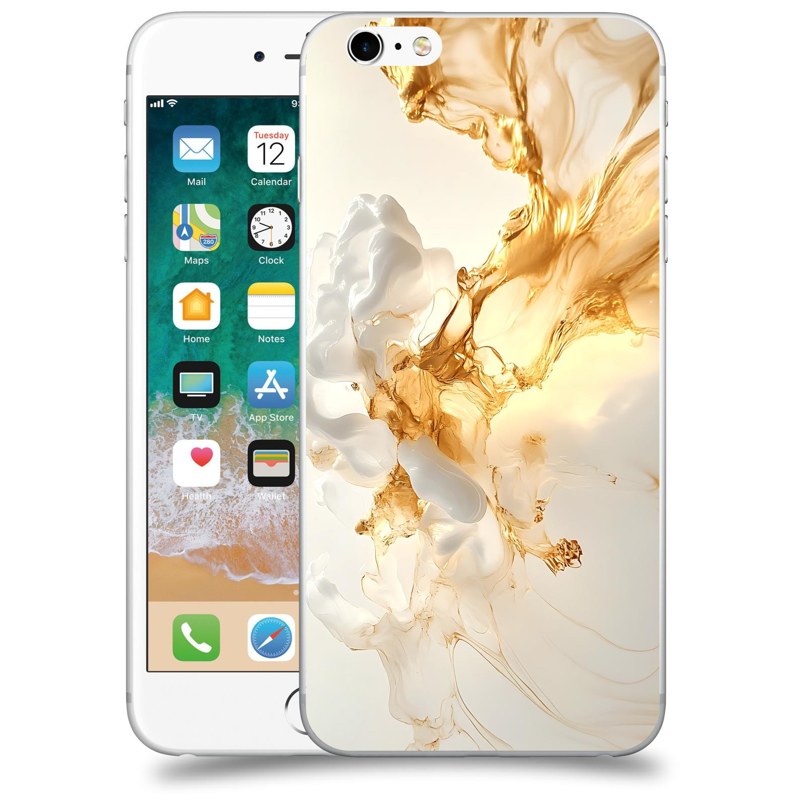 ACOVER Kryt na mobil Apple iPhone 6 Plus/6S Plus - Vanilla Bourbon I