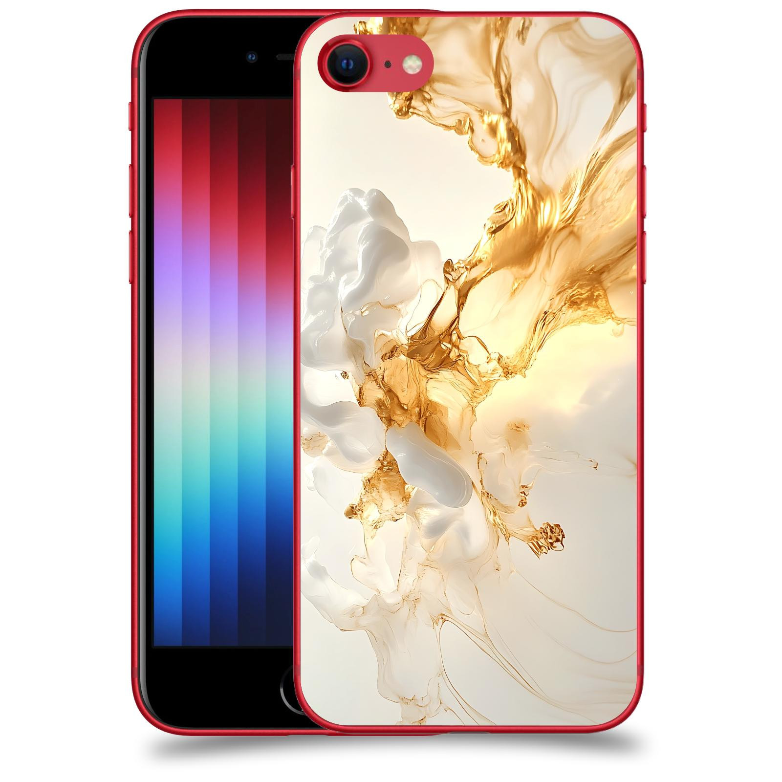 ACOVER Kryt na mobil Apple iPhone SE 2022 - Vanilla Bourbon I