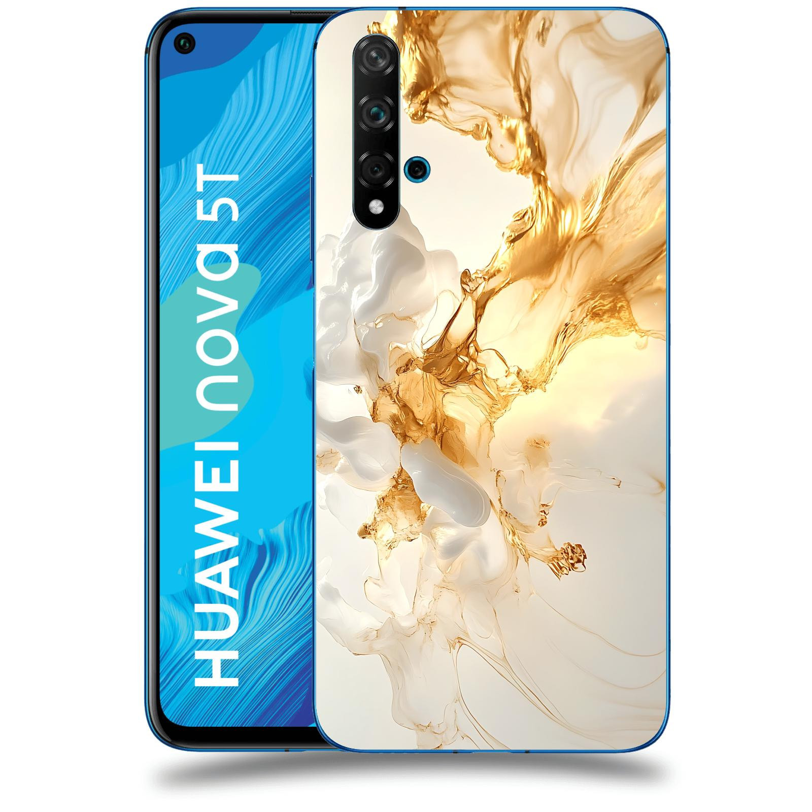 ACOVER Kryt na mobil Huawei Nova 5T - Vanilla Bourbon I