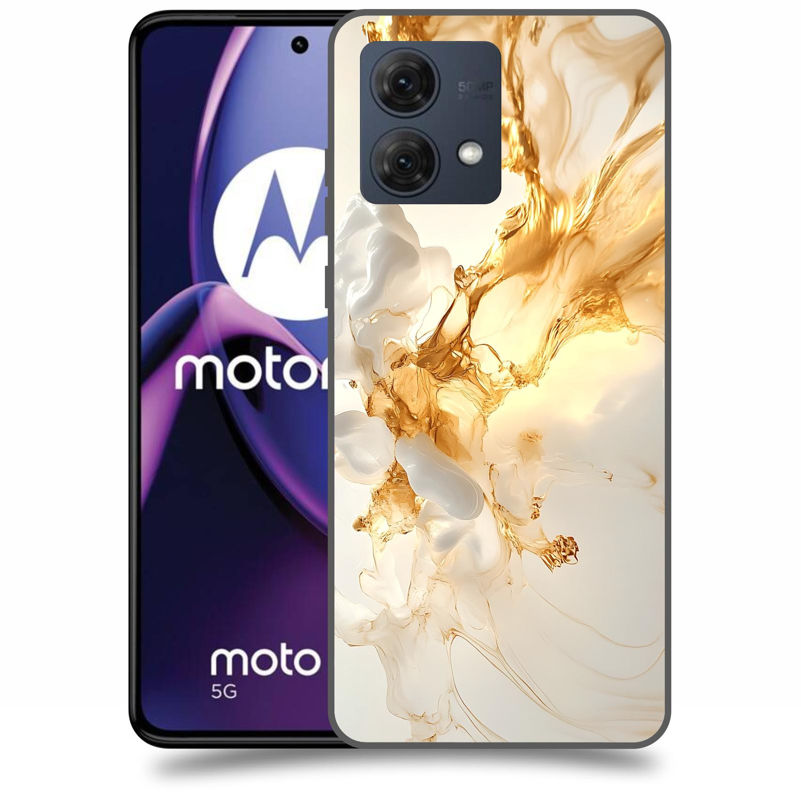 ACOVER Kryt na mobil Motorola Moto G84 5G - Vanilla Bourbon I