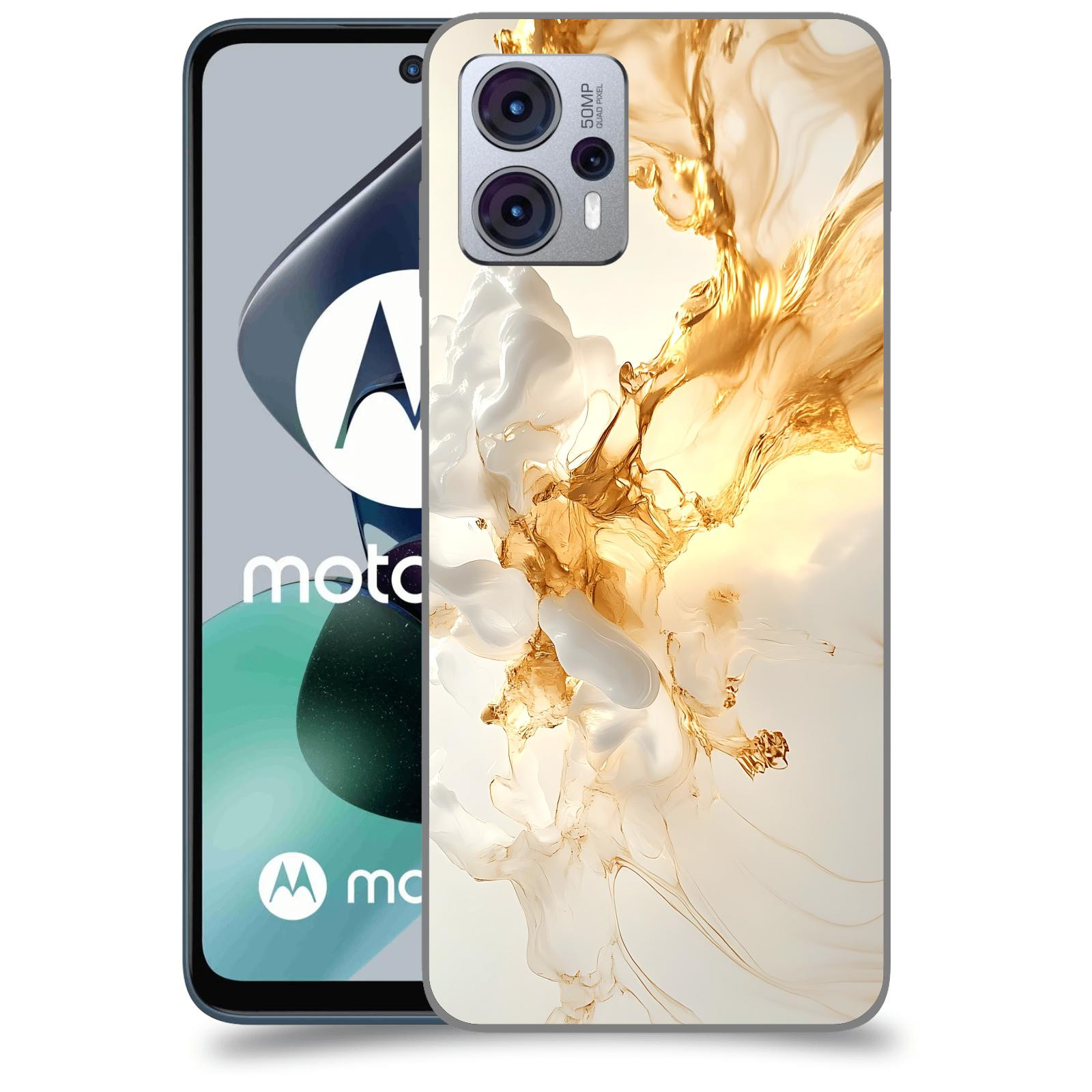 ACOVER Kryt na mobil Motorola Moto G23 - Vanilla Bourbon I