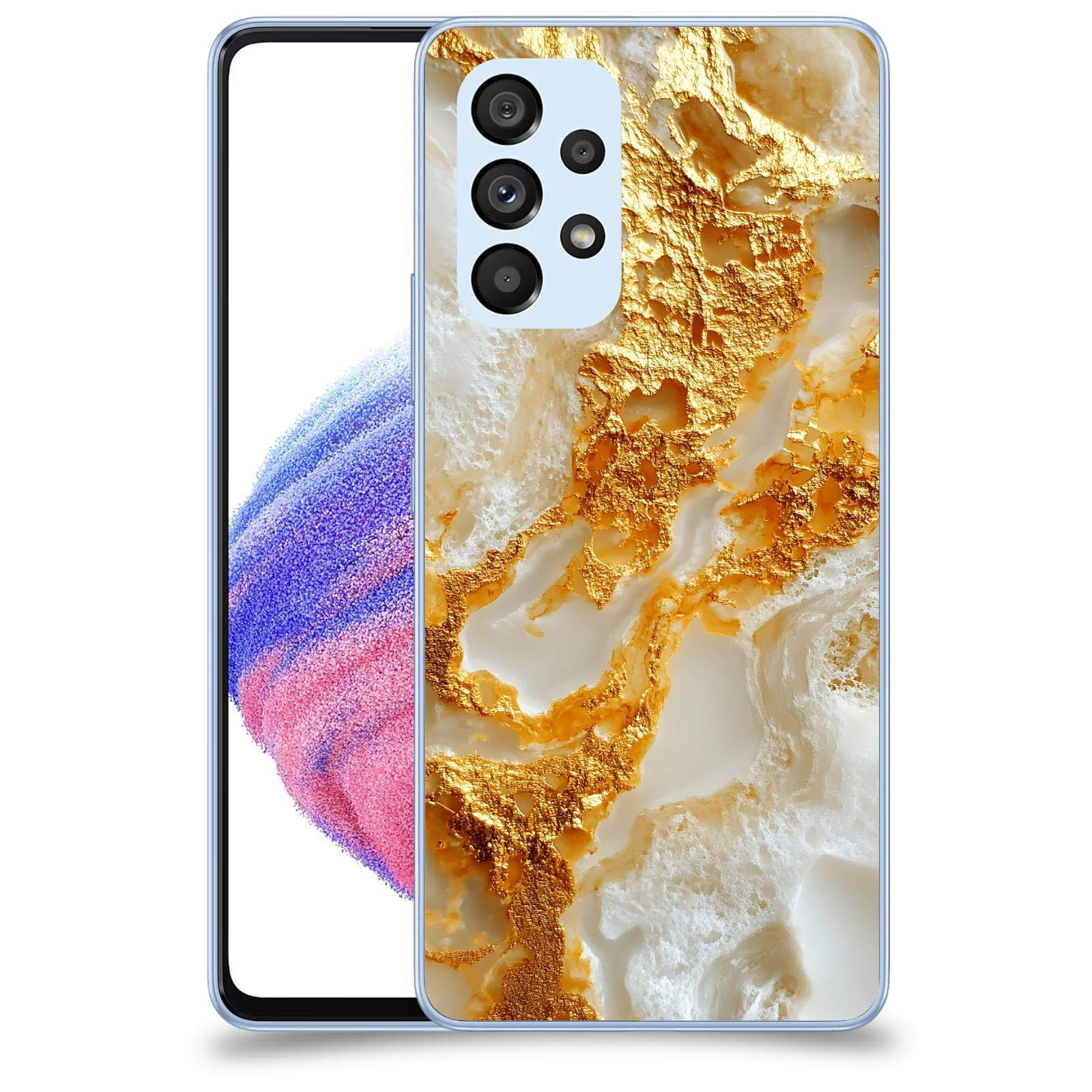 ACOVER Kryt na mobil Samsung Galaxy A32 5G A326B - Vanilla Bourbon II