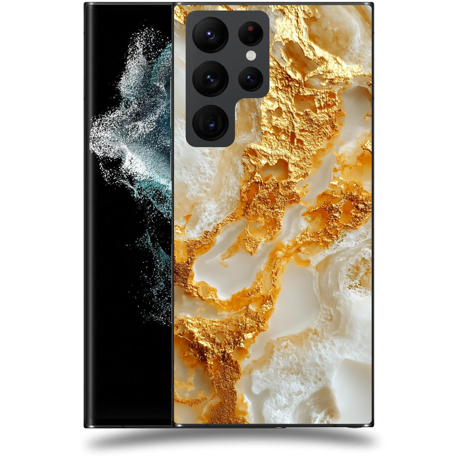 ACOVER Kryt na mobil Samsung Galaxy S22 Ultra 5G - Vanilla Bourbon II