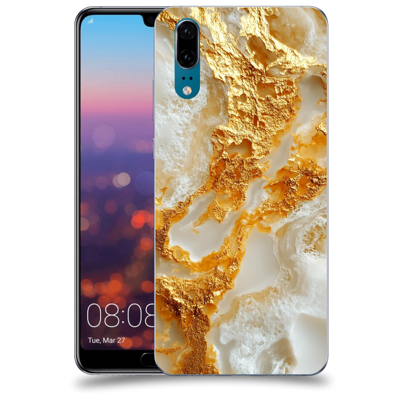 ACOVER Kryt na mobil Huawei P20 - Vanilla Bourbon II