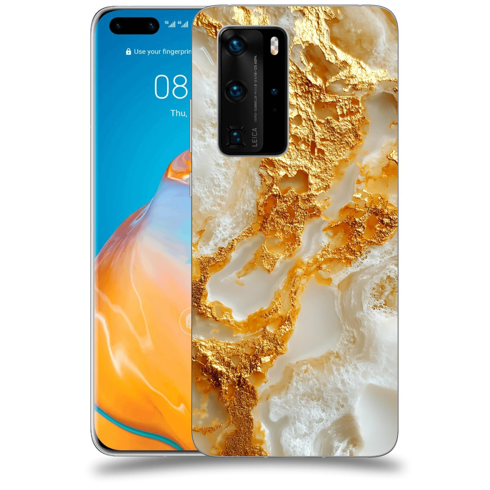 ACOVER Kryt na mobil Huawei P40 - Vanilla Bourbon II