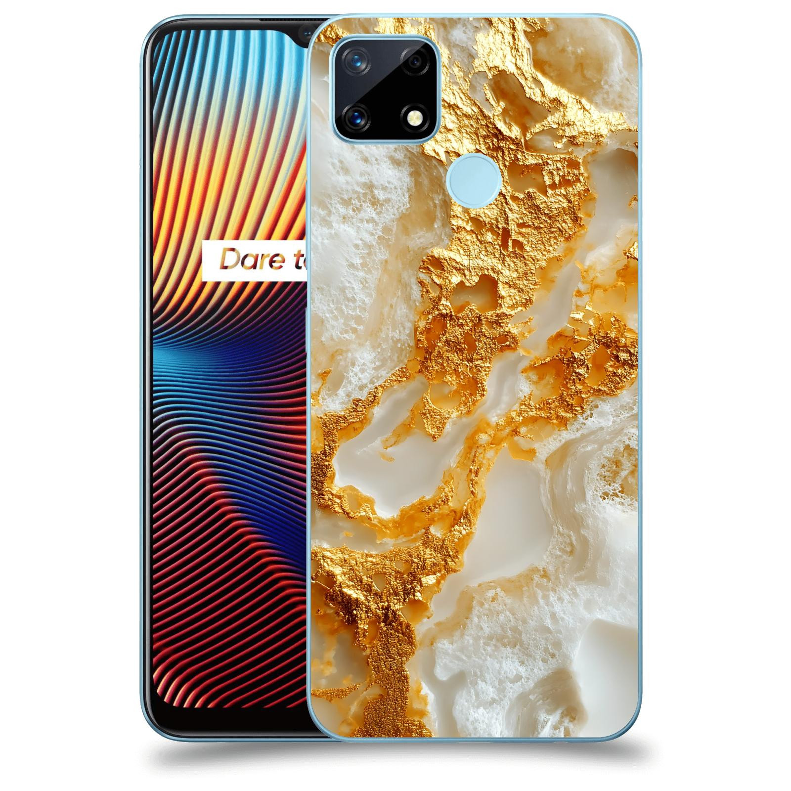 ACOVER Kryt na mobil Realme 7i - Vanilla Bourbon II