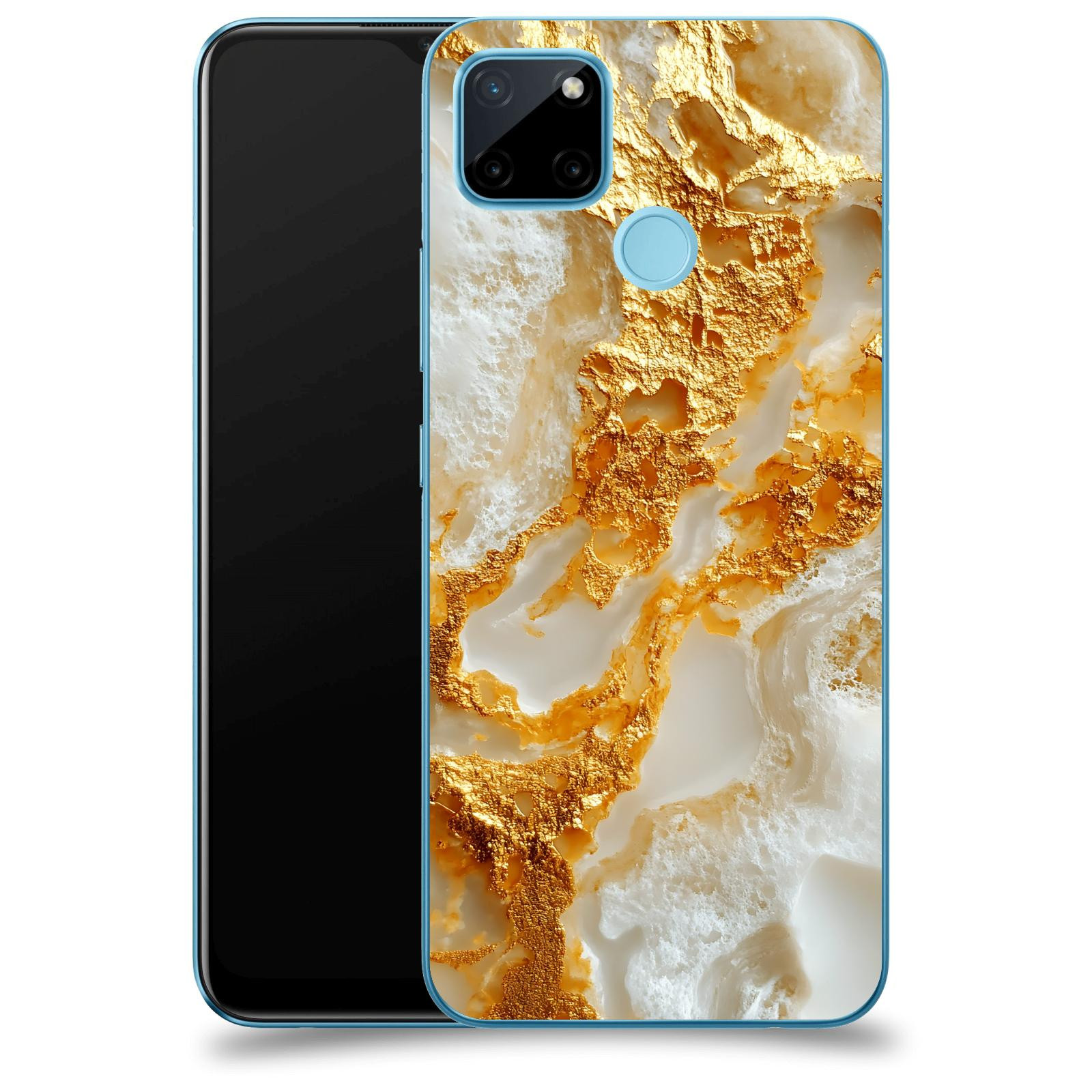 ACOVER Kryt na mobil Realme C21Y - Vanilla Bourbon II