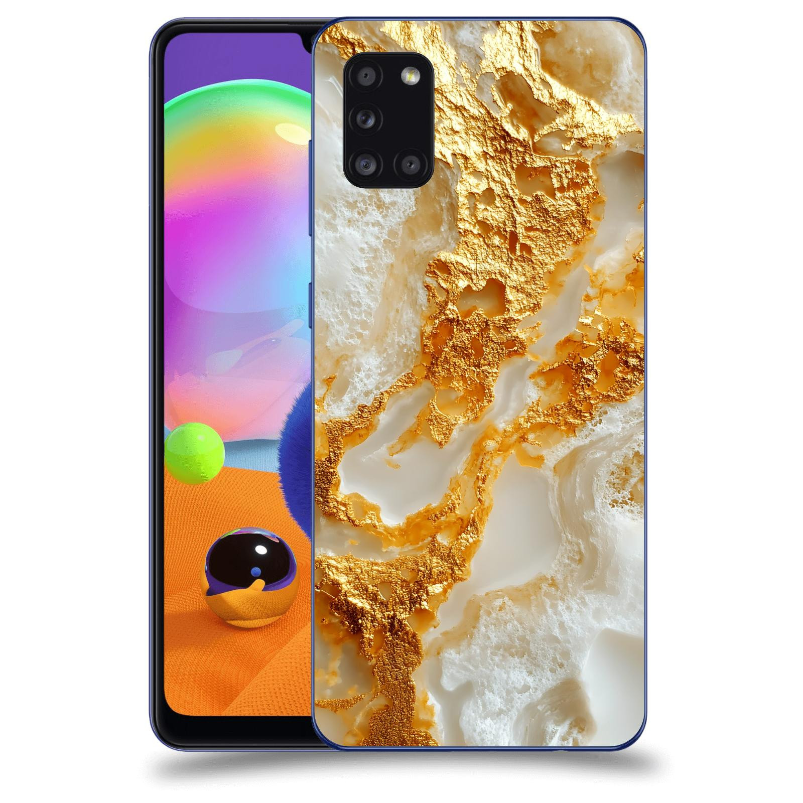 ACOVER Kryt na mobil Samsung Galaxy A31 A315F - Vanilla Bourbon II