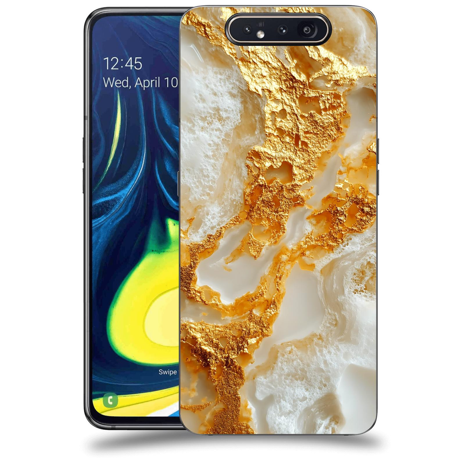 ACOVER Kryt na mobil Samsung Galaxy A80 A805F - Vanilla Bourbon II