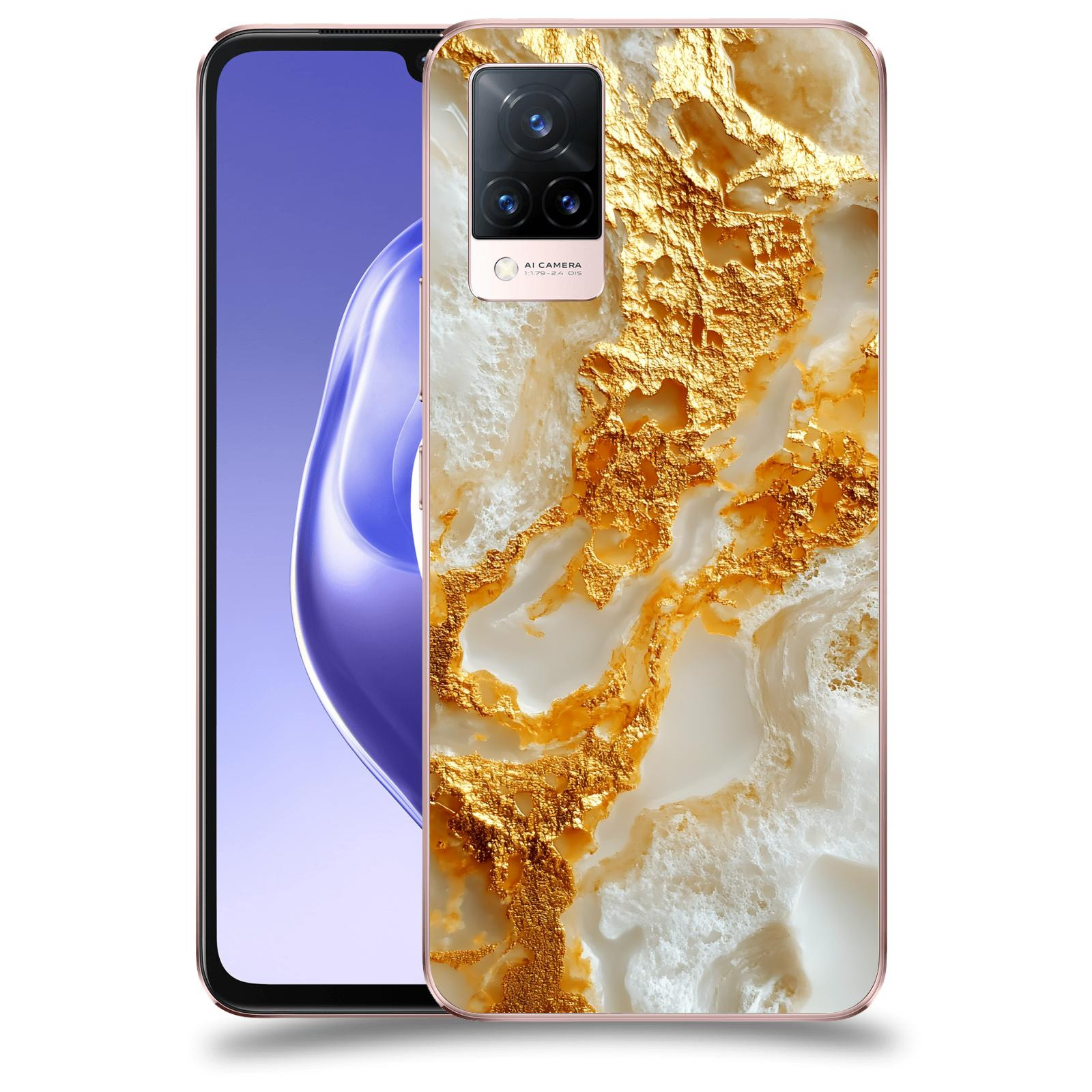 ACOVER Kryt na mobil Vivo V21 5G - Vanilla Bourbon II