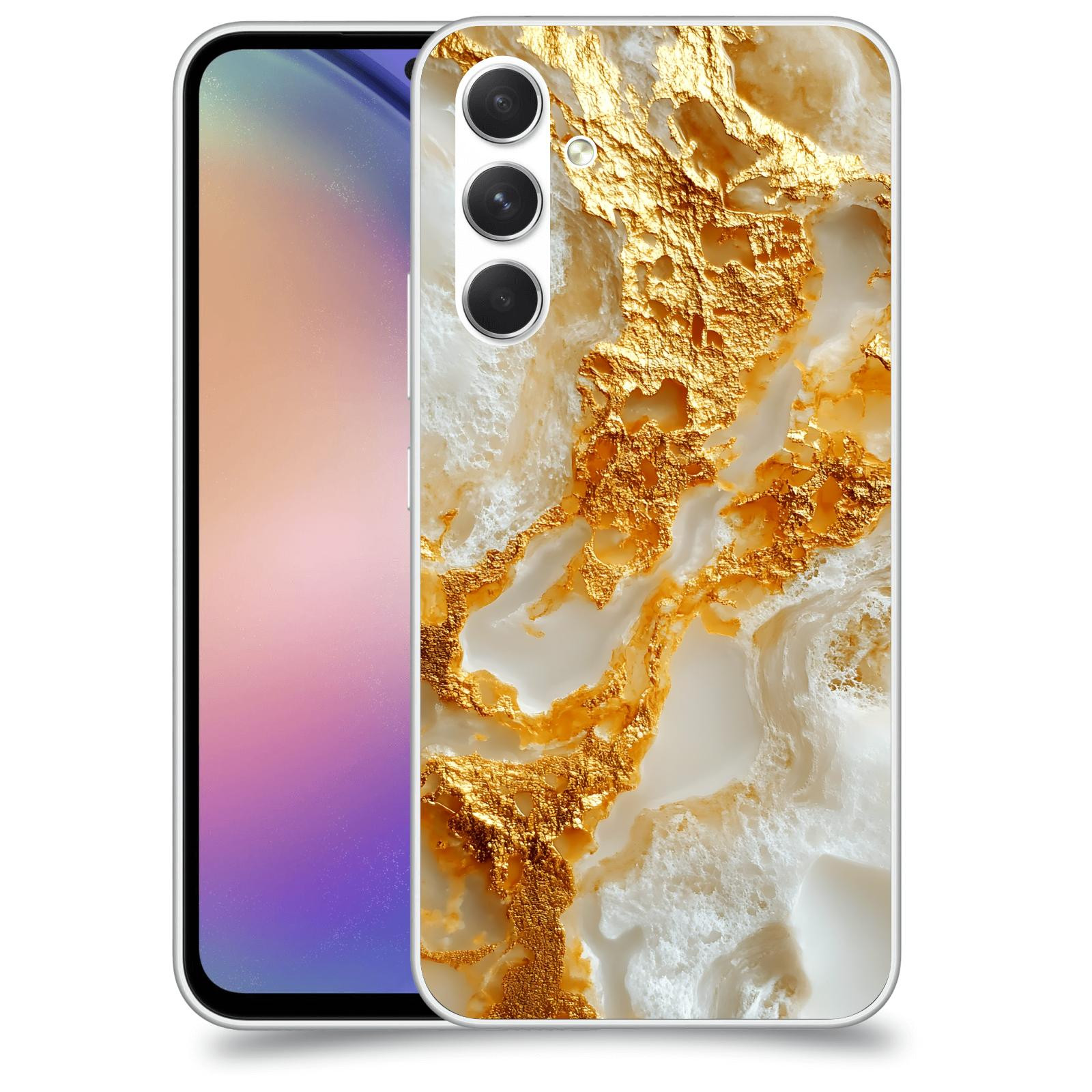 ACOVER Kryt na mobil Samsung Galaxy M54 5G - Vanilla Bourbon II