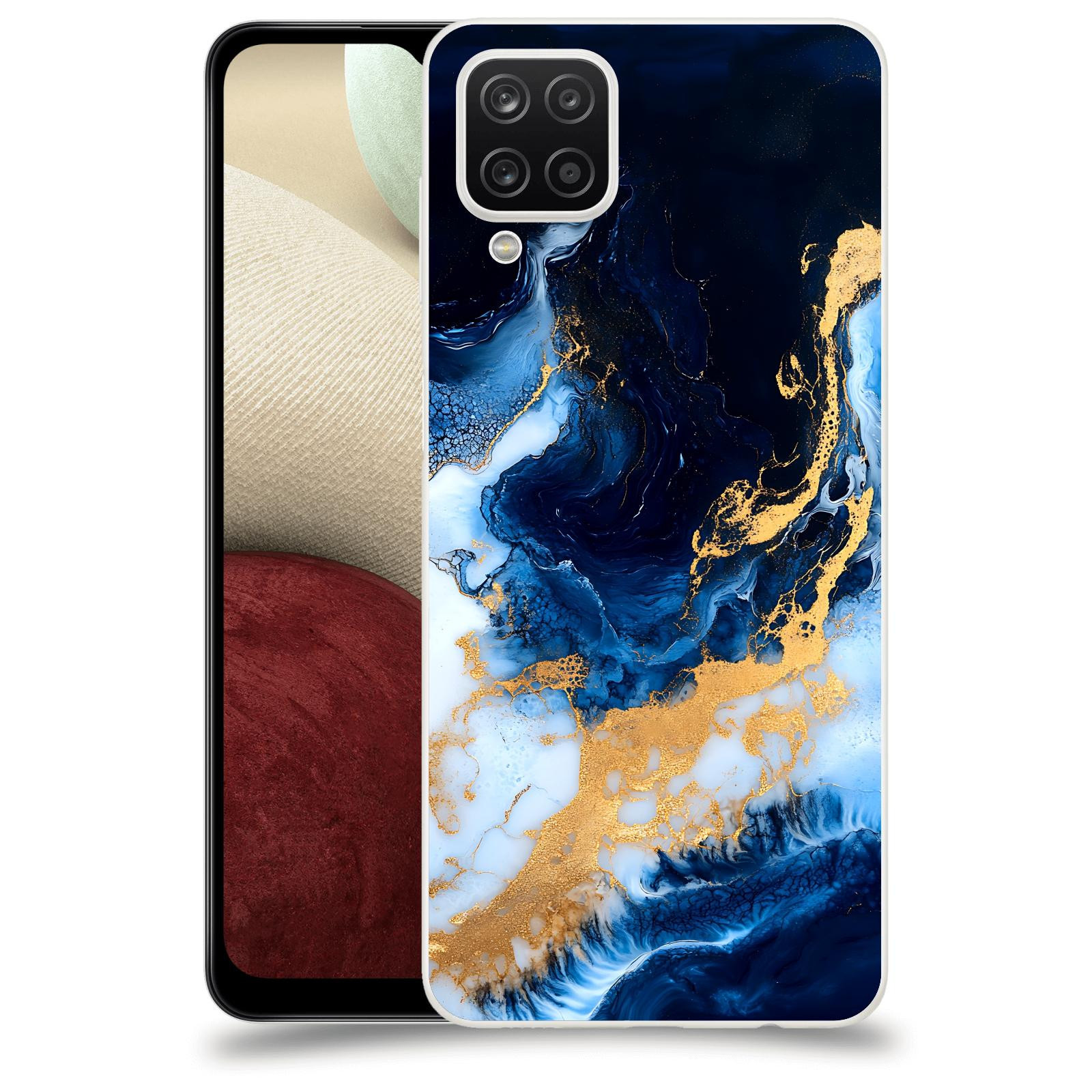 ACOVER Kryt na mobil Samsung Galaxy A12 A125F - Royal Blue I