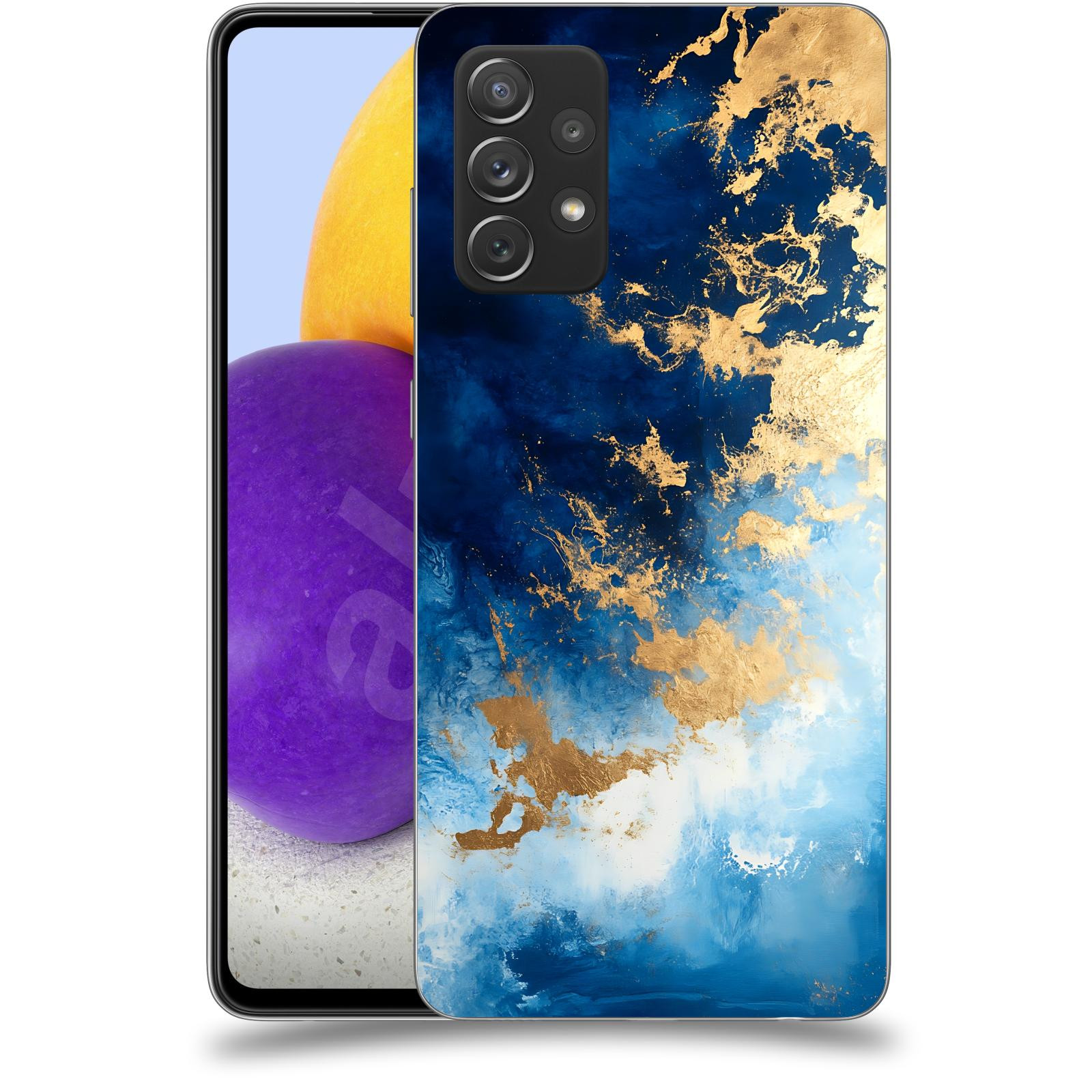 ACOVER Kryt na mobil Samsung Galaxy A72 A725F - Royal Blue II
