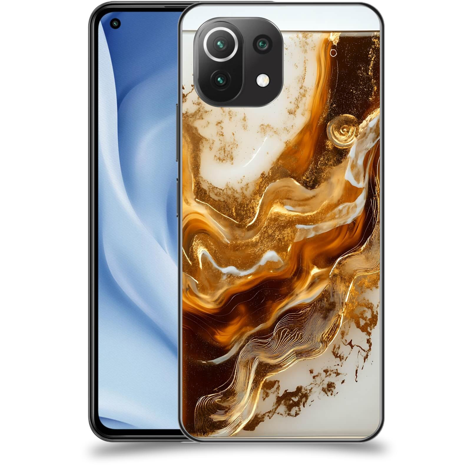 ACOVER Kryt na mobil Xiaomi Mi 11 Lite - Amber I