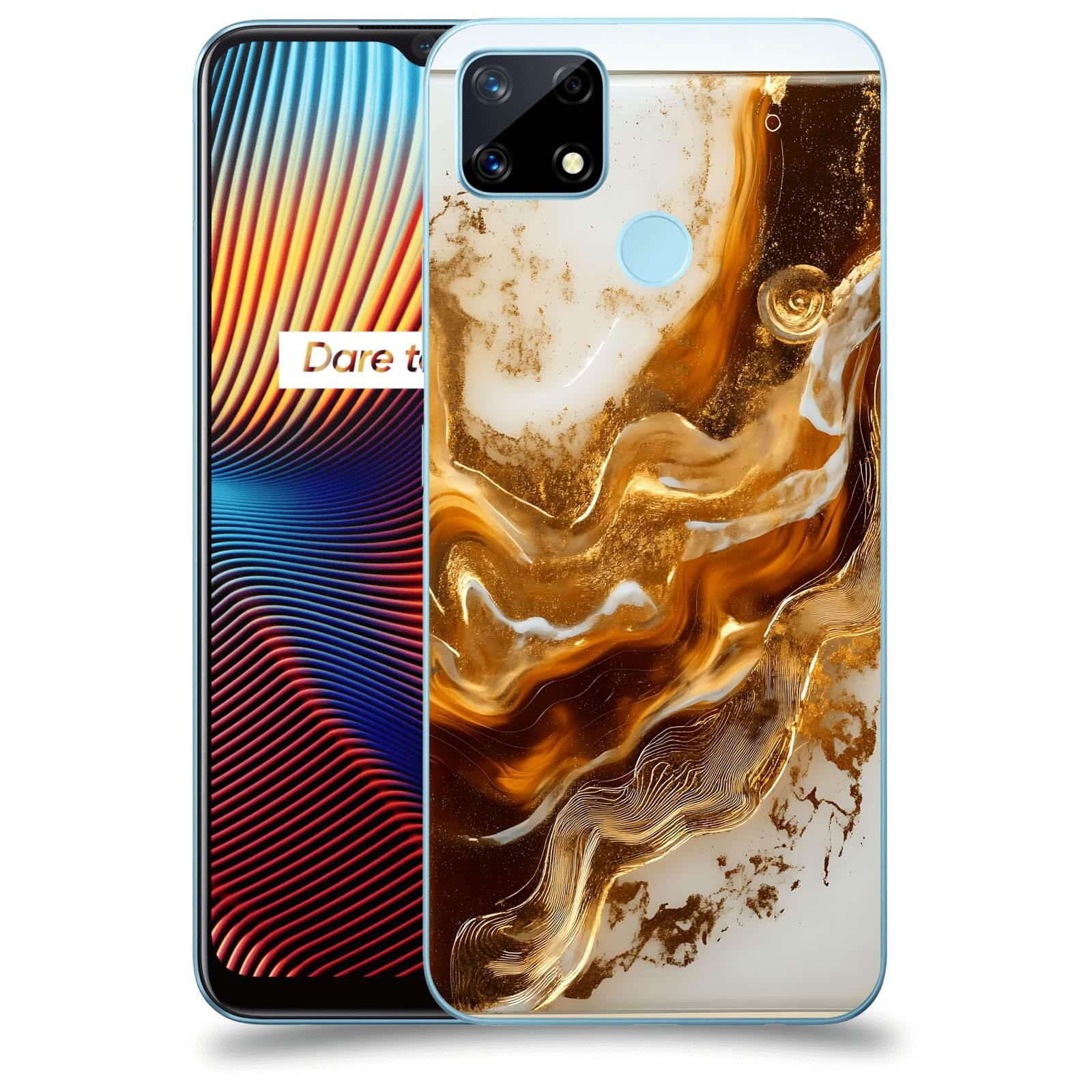 ACOVER Kryt na mobil Realme 7i - Amber I