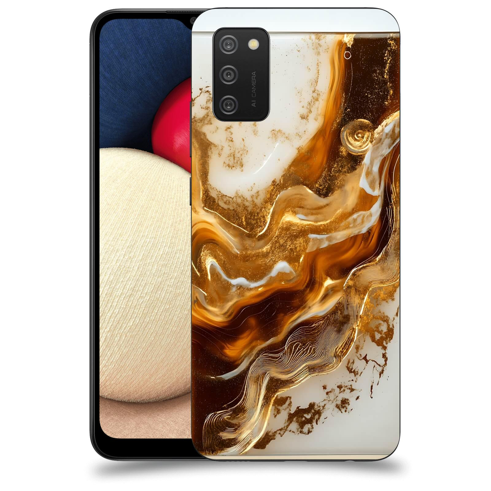 ACOVER Kryt na mobil Samsung Galaxy A02s A025G - Amber I