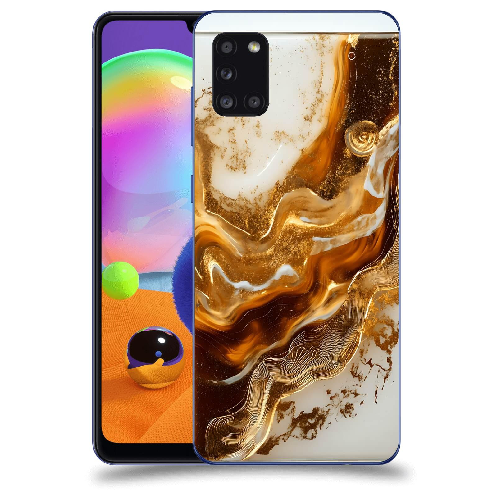 ACOVER Kryt na mobil Samsung Galaxy A31 A315F - Amber I