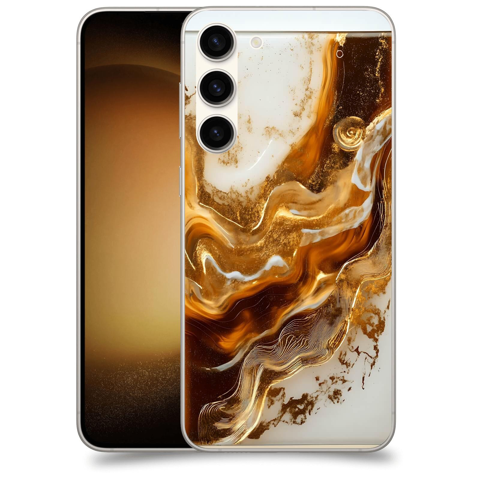 ACOVER Kryt na mobil Samsung Galaxy S23+ 5G - Amber I