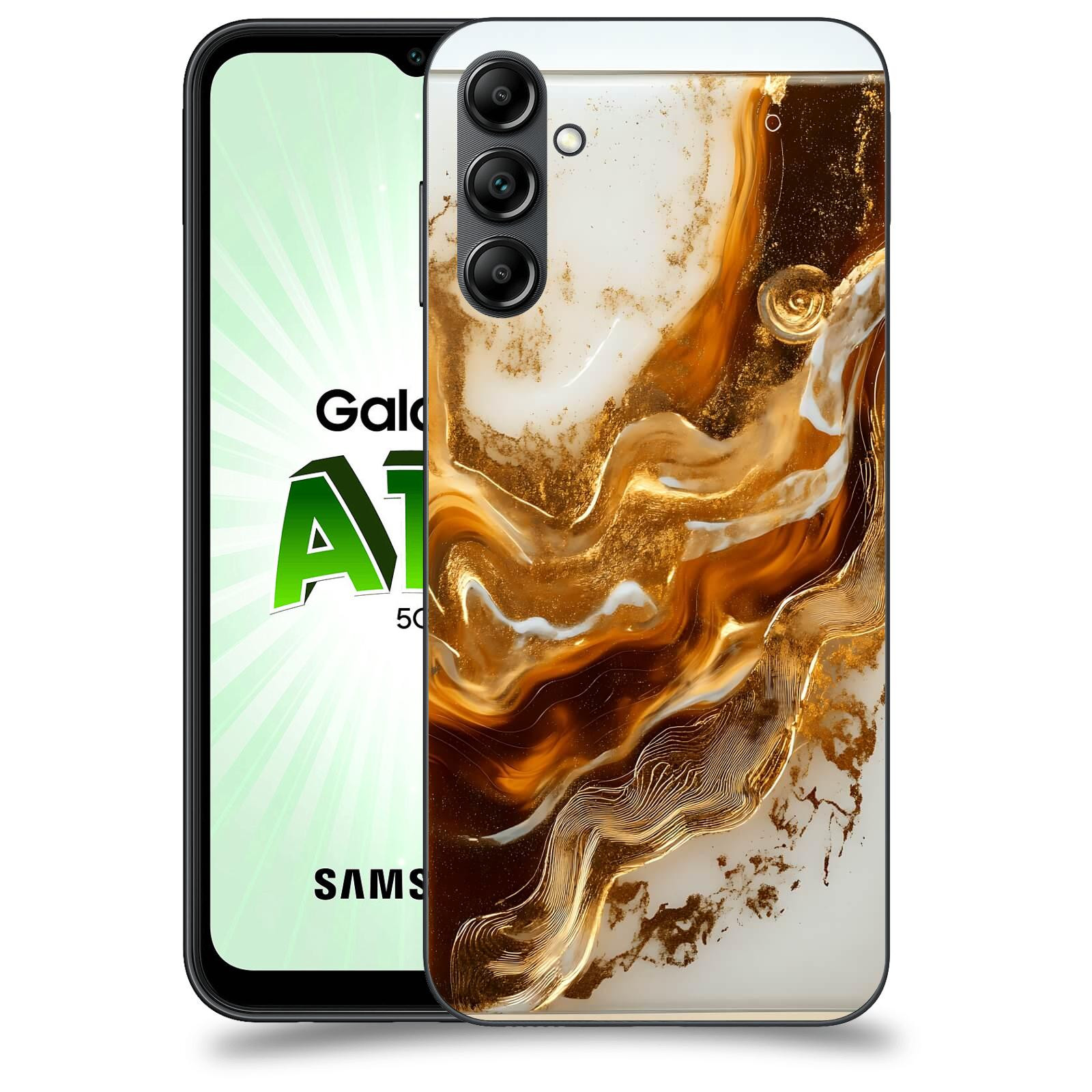 ACOVER Kryt na mobil Samsung Galaxy A14 5G - Amber I