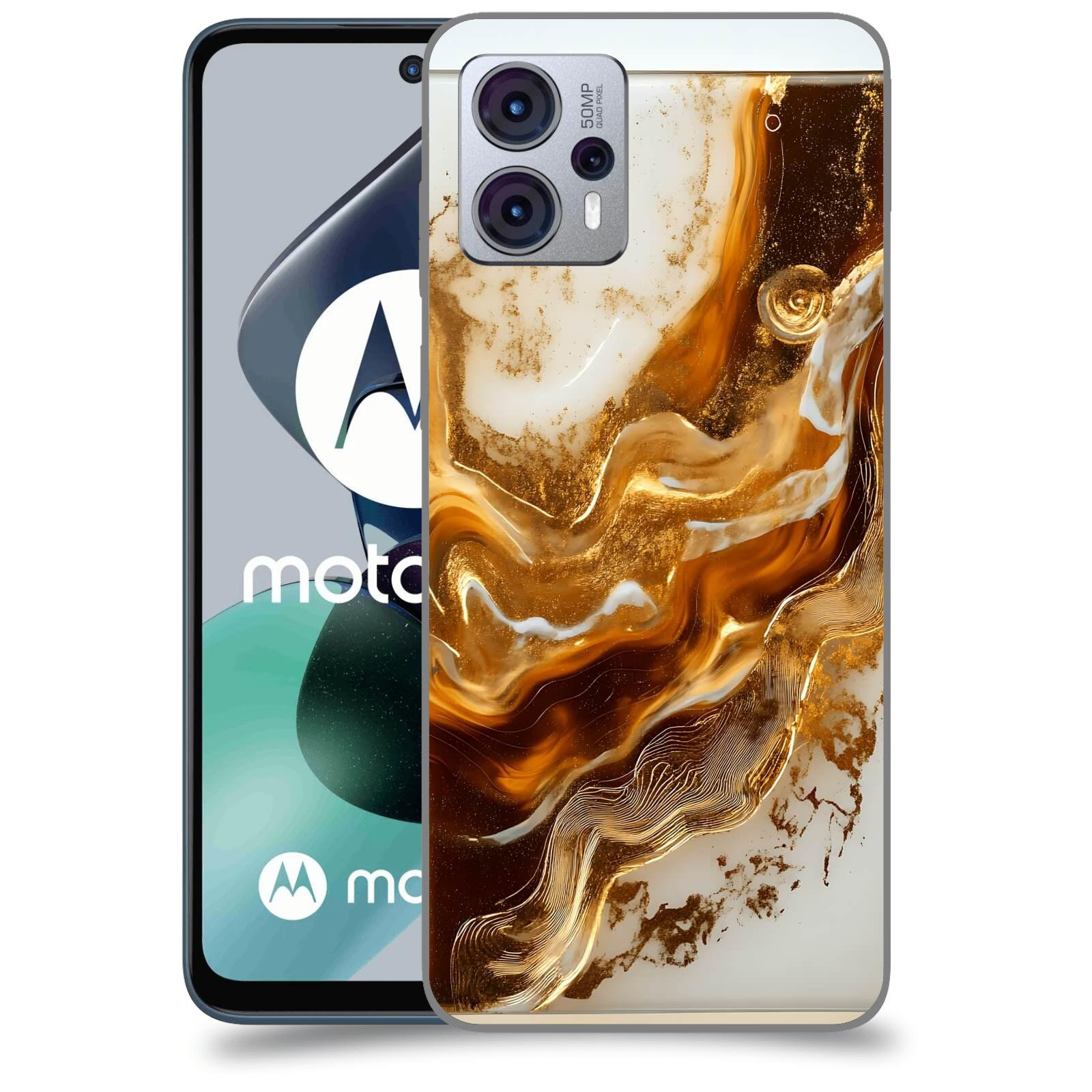 ACOVER Kryt na mobil Motorola Moto G23 - Amber I