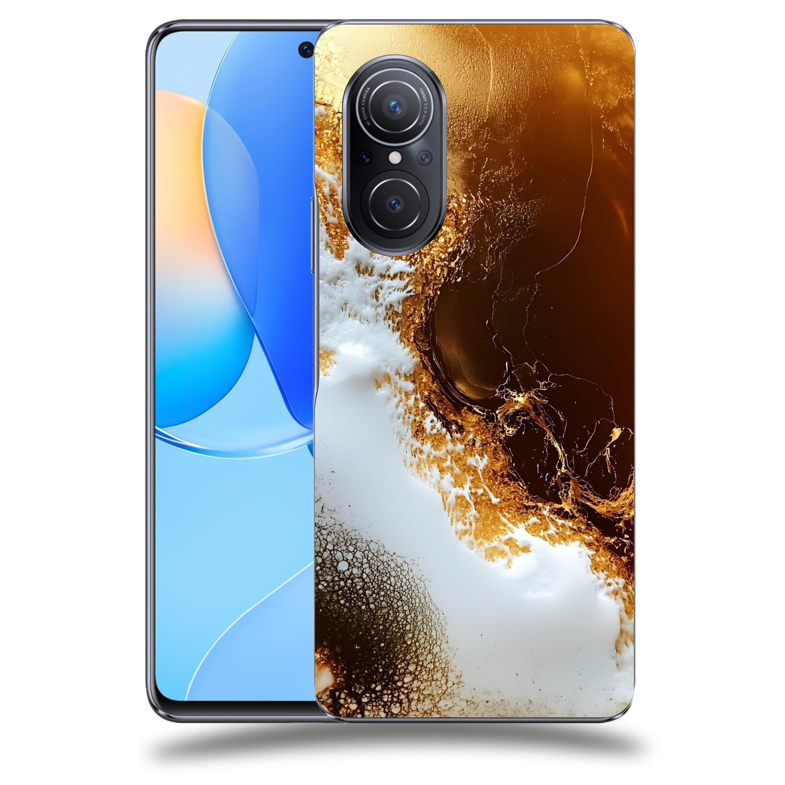 ACOVER Kryt na mobil Huawei Nova 9 SE - Amber II