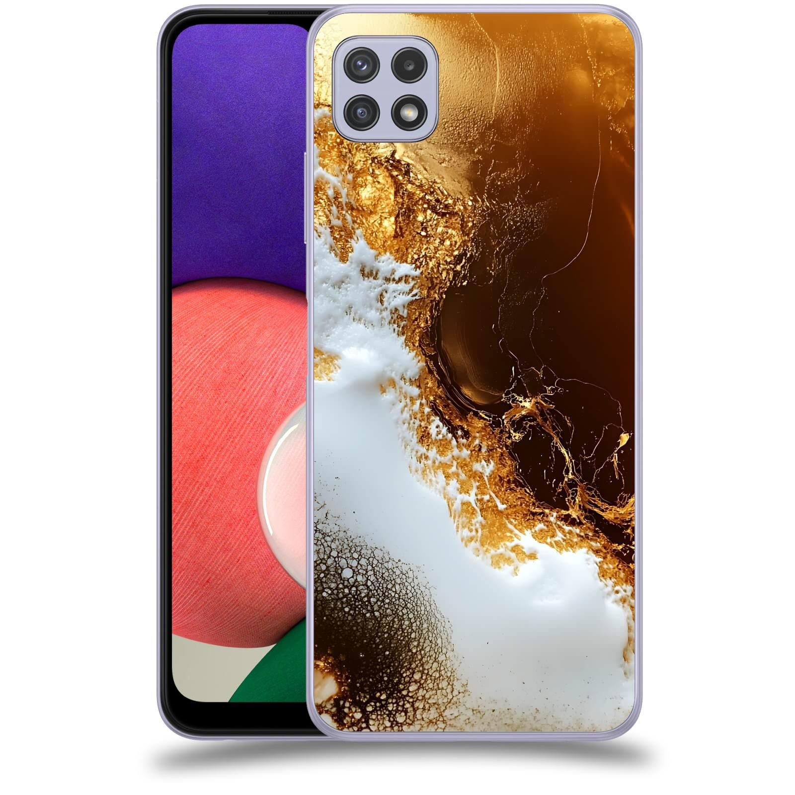 ACOVER Kryt na mobil Samsung Galaxy A22 5G A226B - Amber II