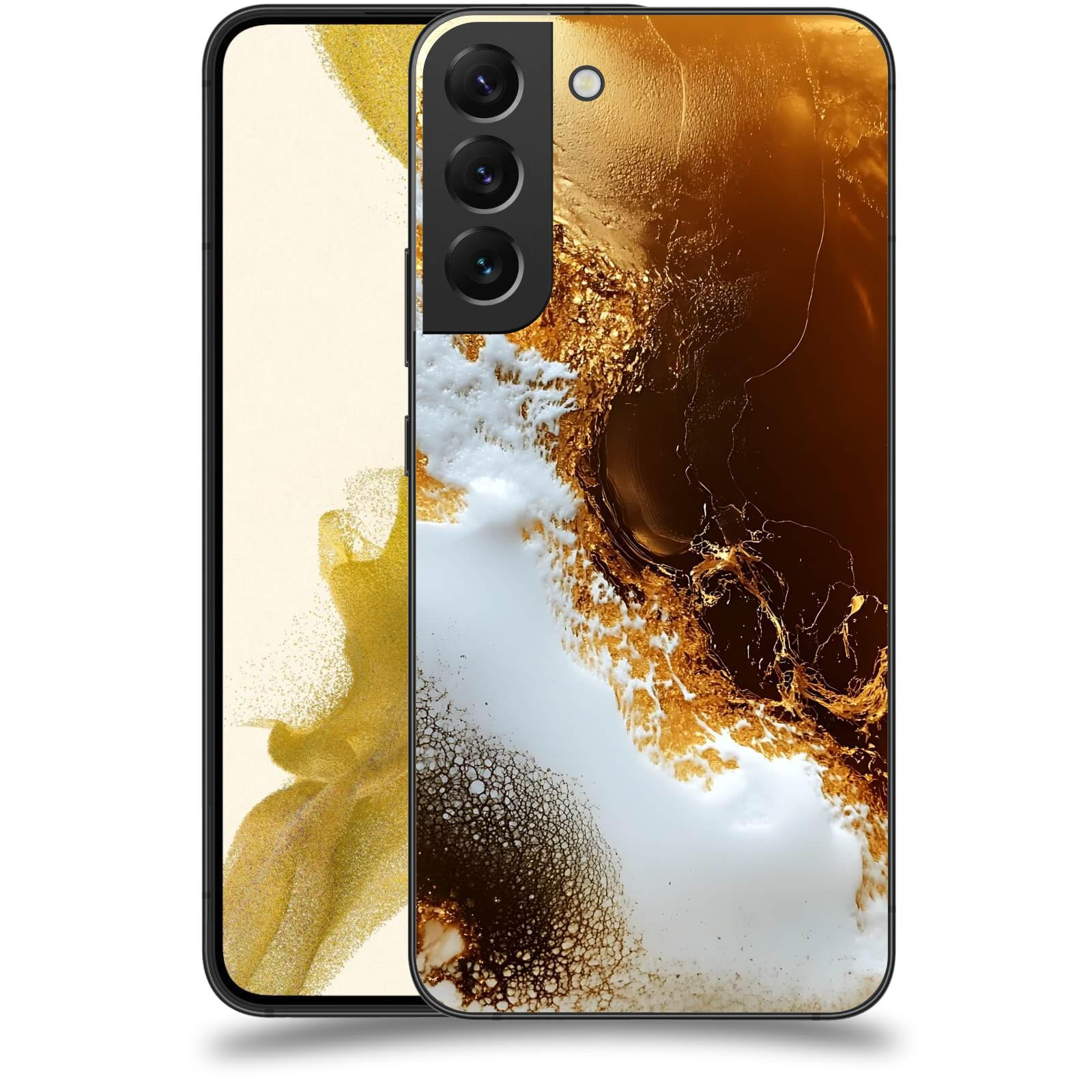 ACOVER Kryt na mobil Samsung Galaxy S22+ 5G - Amber II