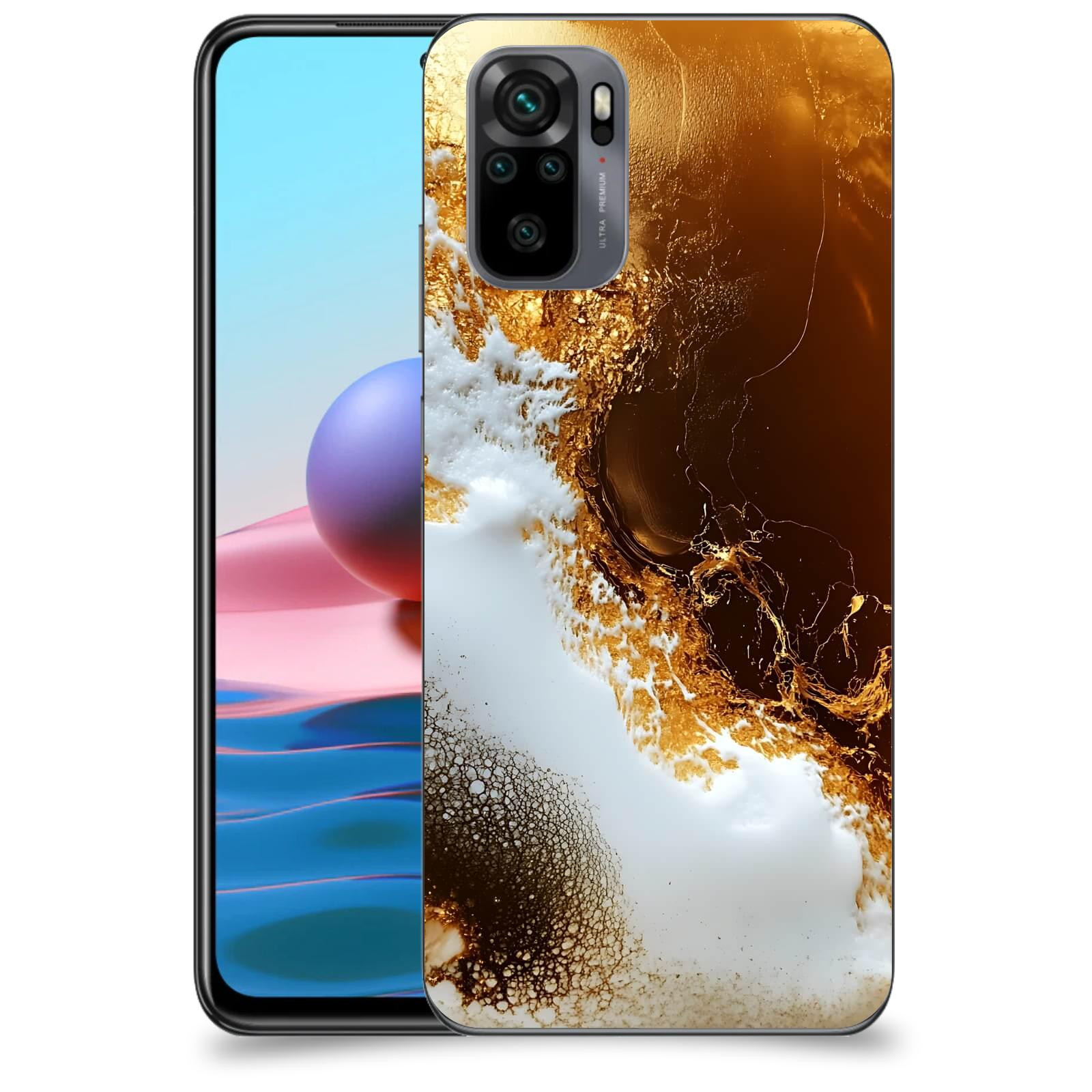 ACOVER Kryt na mobil Xiaomi Redmi Note 10 - Amber II