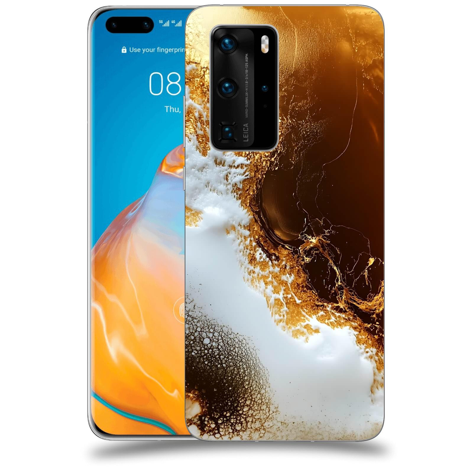 ACOVER Kryt na mobil Huawei P40 - Amber II