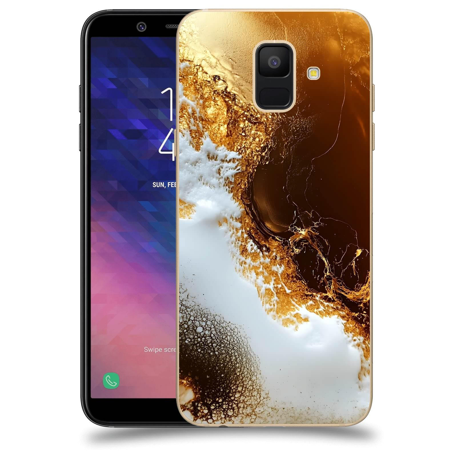 ACOVER Kryt na mobil Samsung Galaxy A6 A600F - Amber II