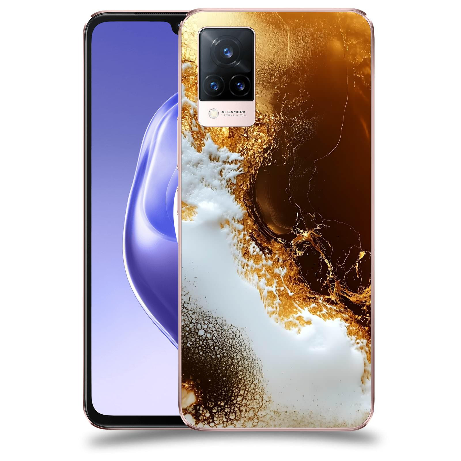 ACOVER Kryt na mobil Vivo V21 5G - Amber II