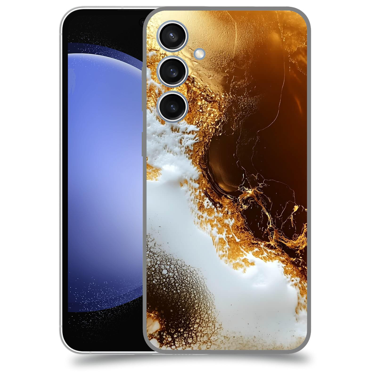 ACOVER Kryt na mobil Samsung Galaxy S23 FE - Amber II