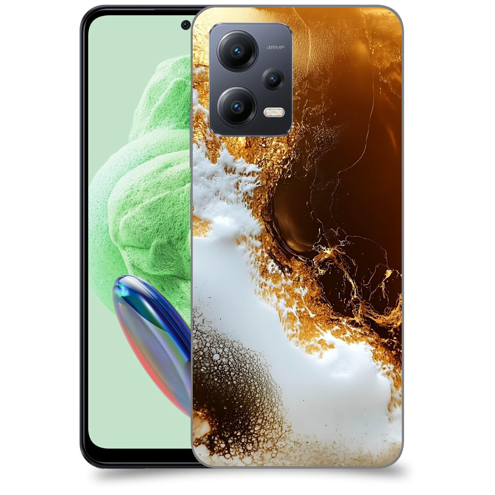 ACOVER Kryt na mobil Xiaomi Redmi Note 12 PRO 5G - Amber II