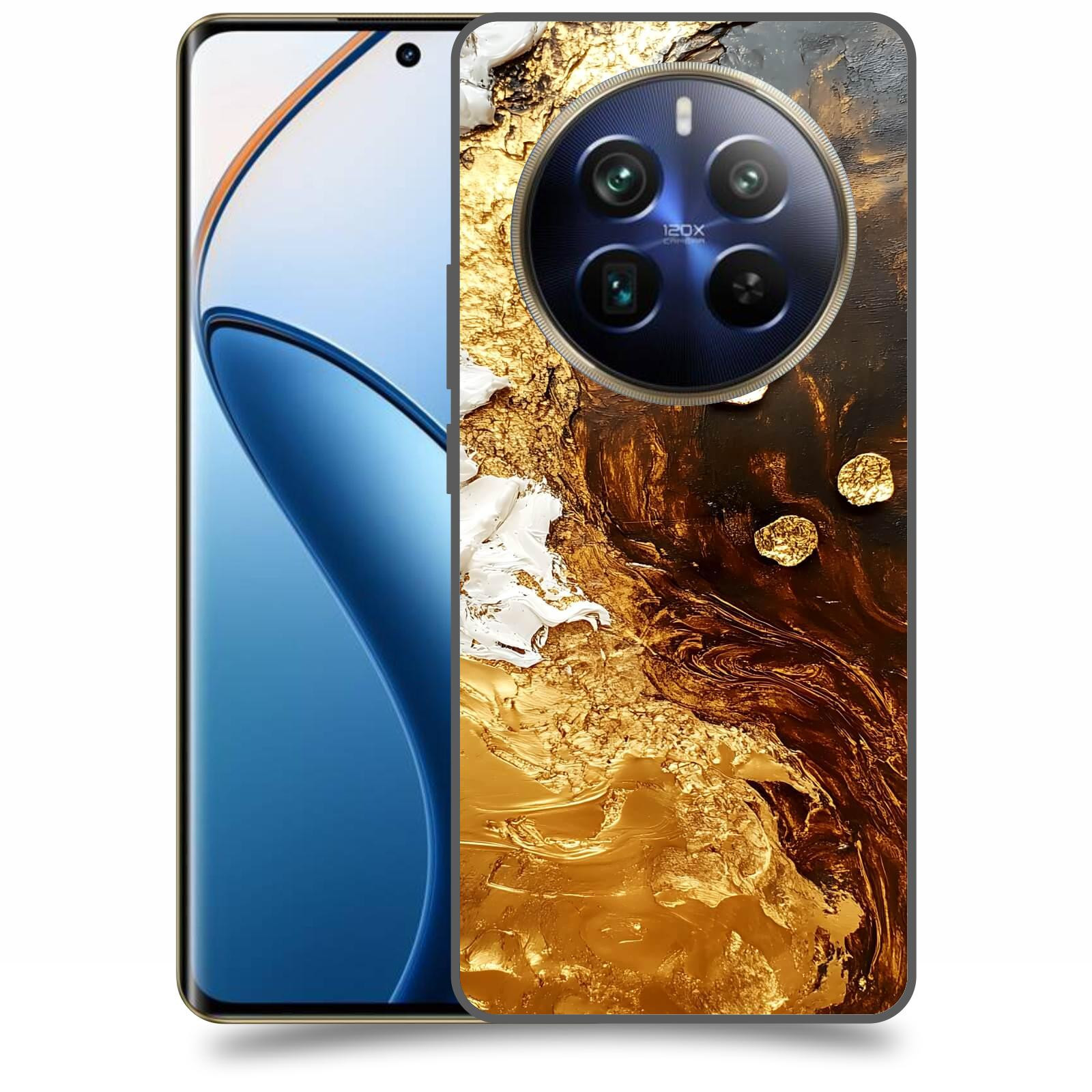 ACOVER Kryt na mobil Realme 12 pro+ 5g - Amber III