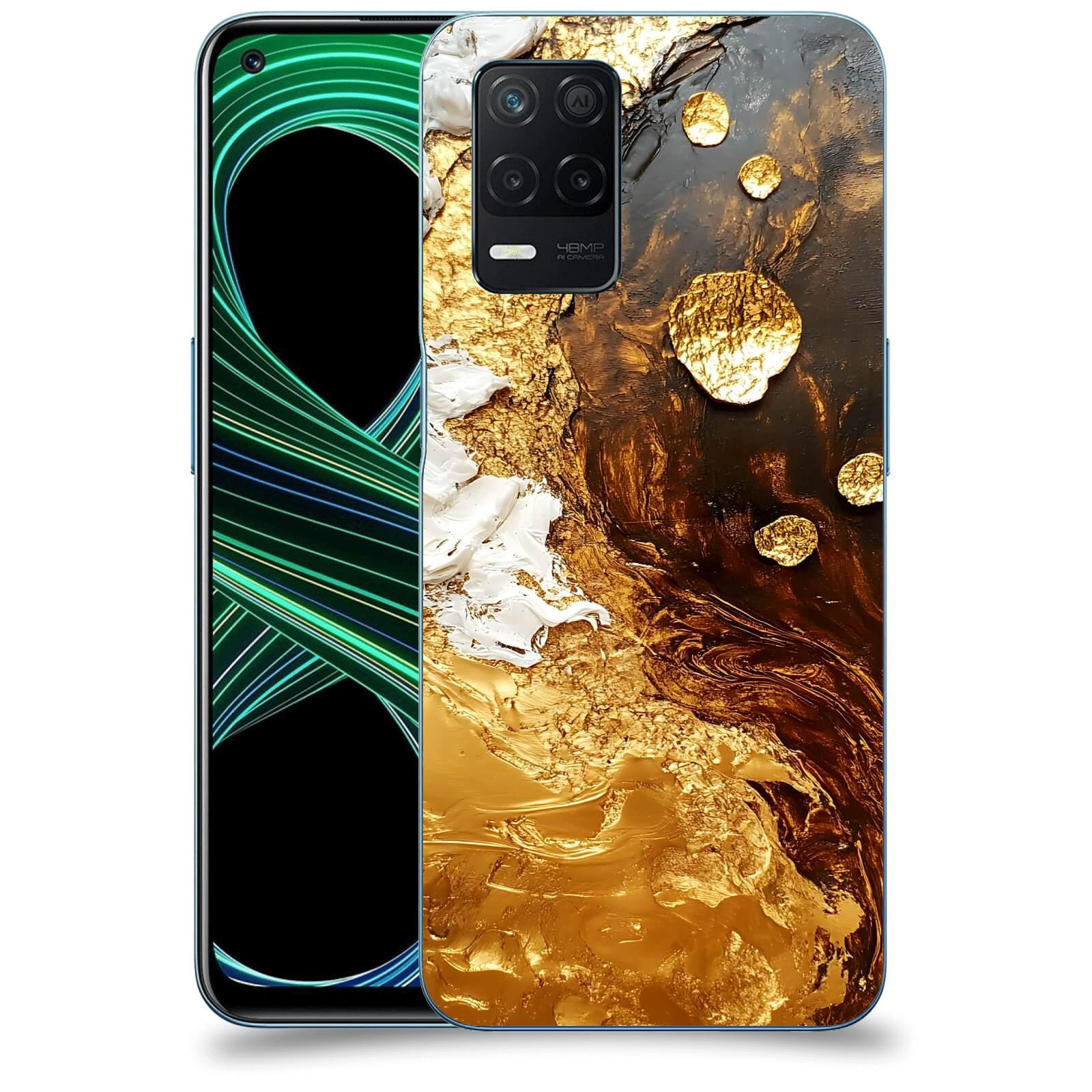 ACOVER Kryt na mobil Realme 8 5G - Amber III