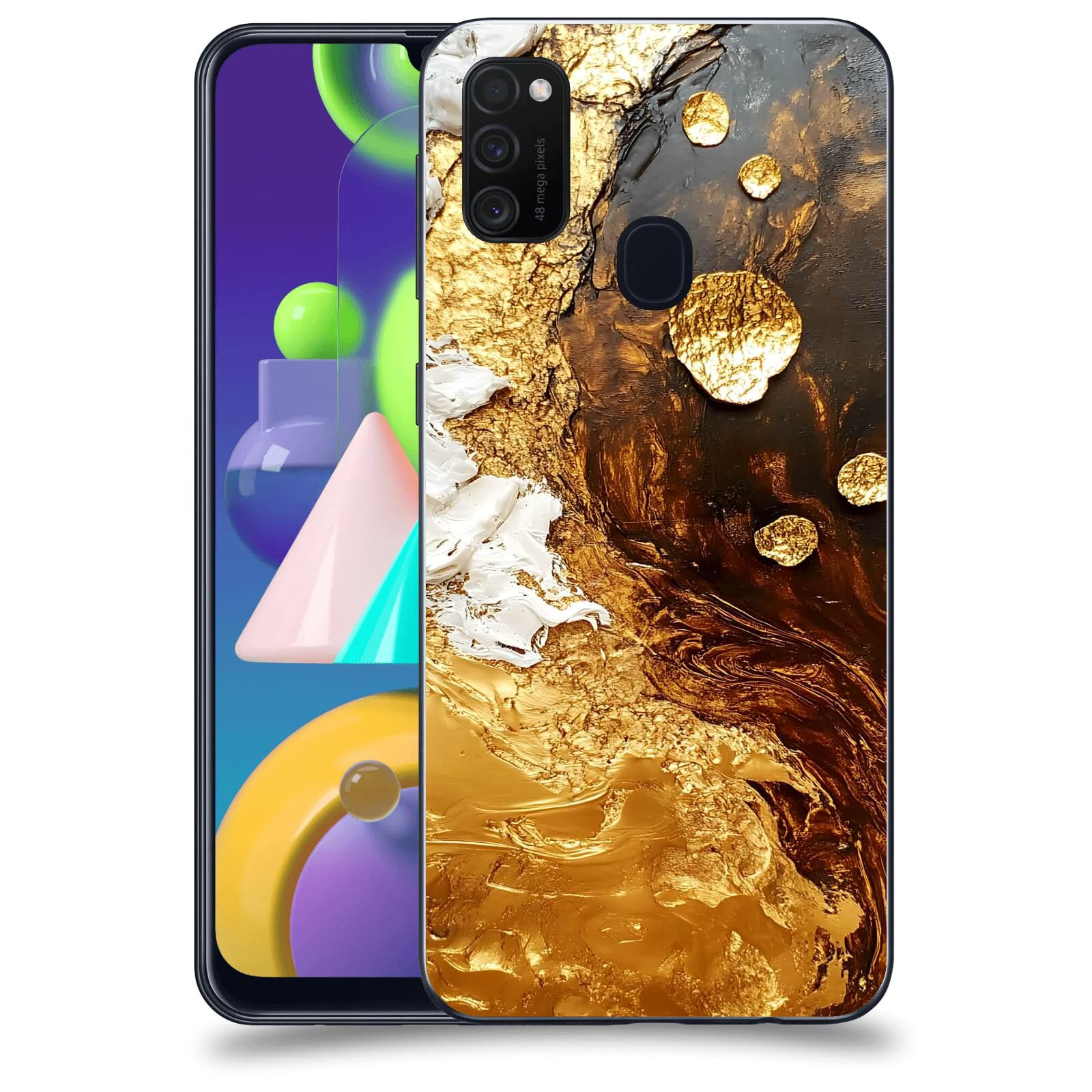 ACOVER Kryt na mobil Samsung Galaxy M21 M215F - Amber III