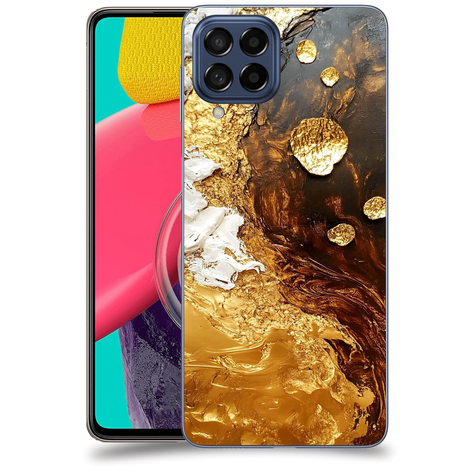 ACOVER Kryt na mobil Samsung Galaxy M53 5G - Amber III