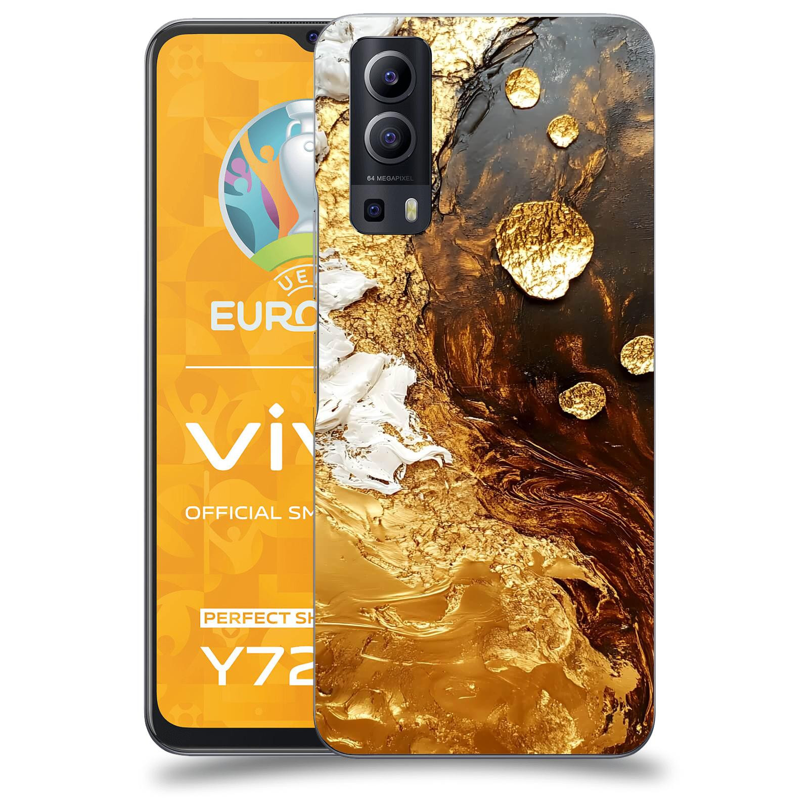ACOVER Kryt na mobil Vivo Y72 5G - Amber III