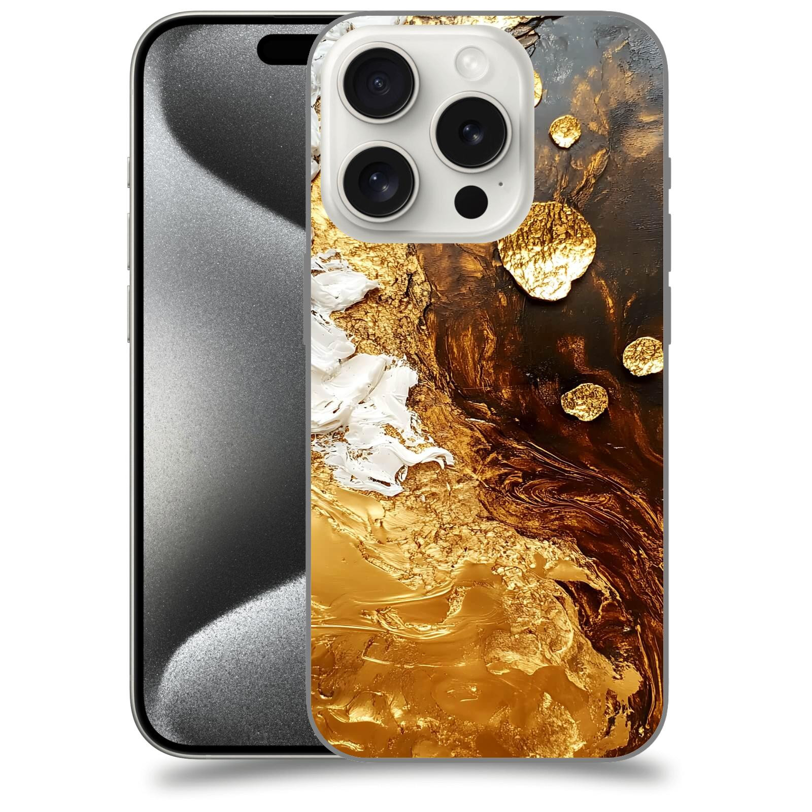 ACOVER Kryt na mobil Apple iPhone 15 pro - Amber III