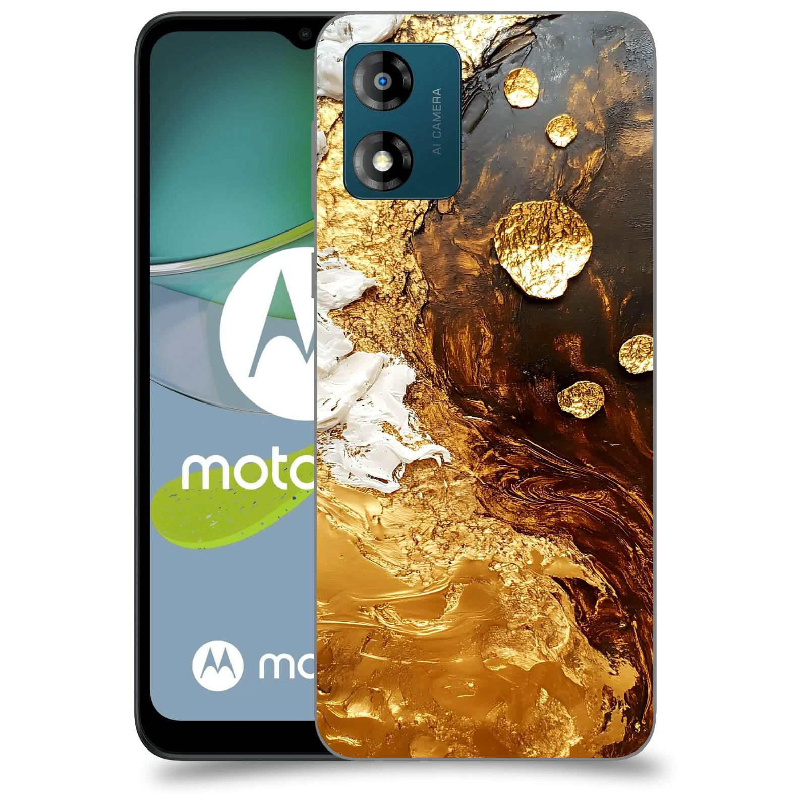 ACOVER Kryt na mobil Motorola Moto E13 - Amber III