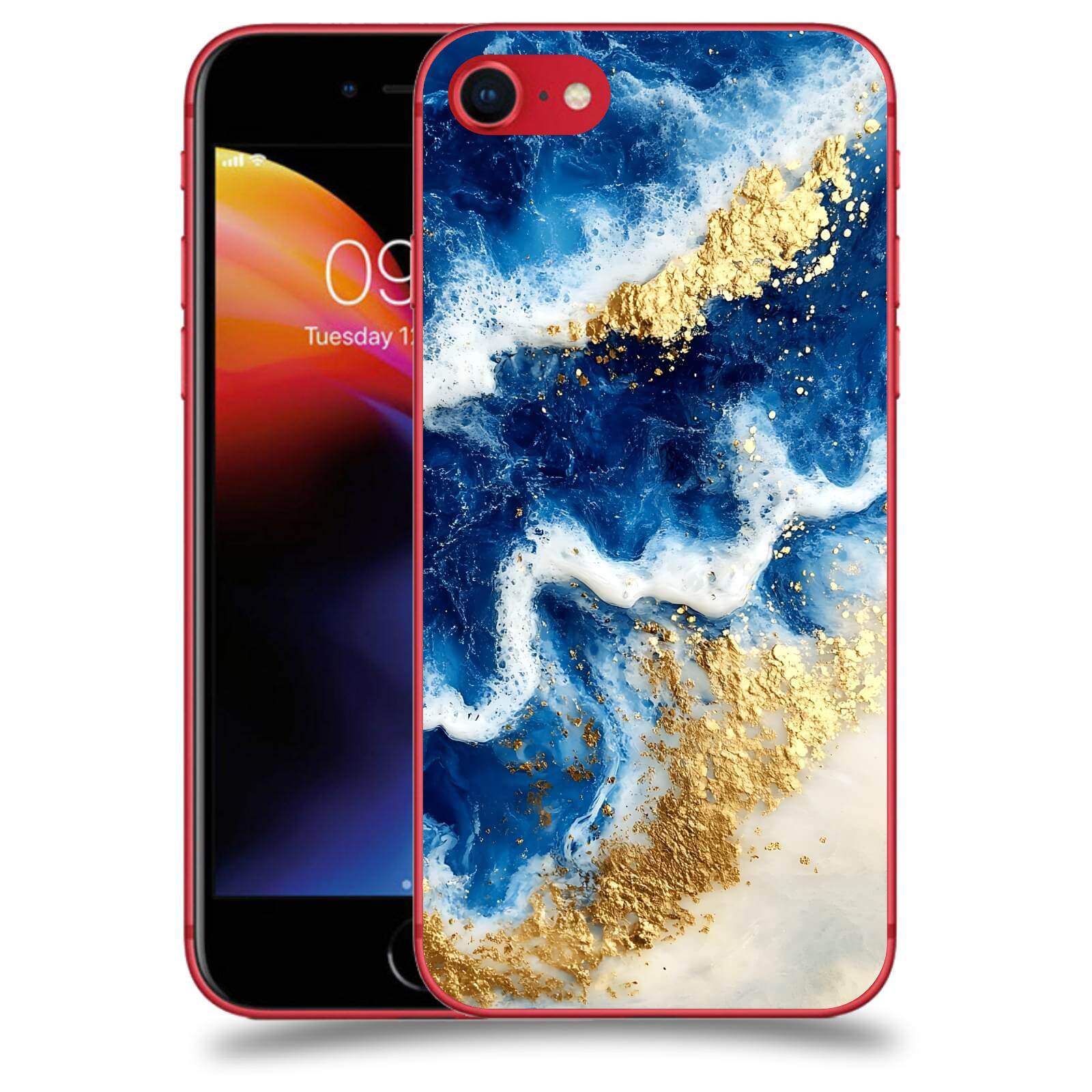 ACOVER Kryt na mobil Apple iPhone 8 - Ocean Waves I