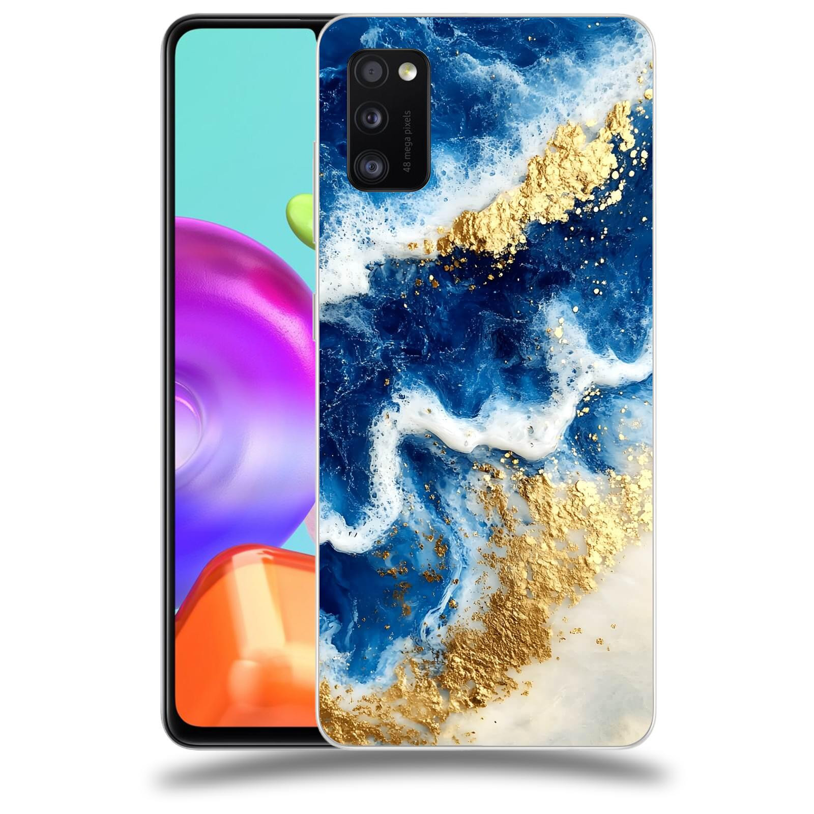ACOVER Kryt na mobil Samsung Galaxy A41 A415F - Ocean Waves I