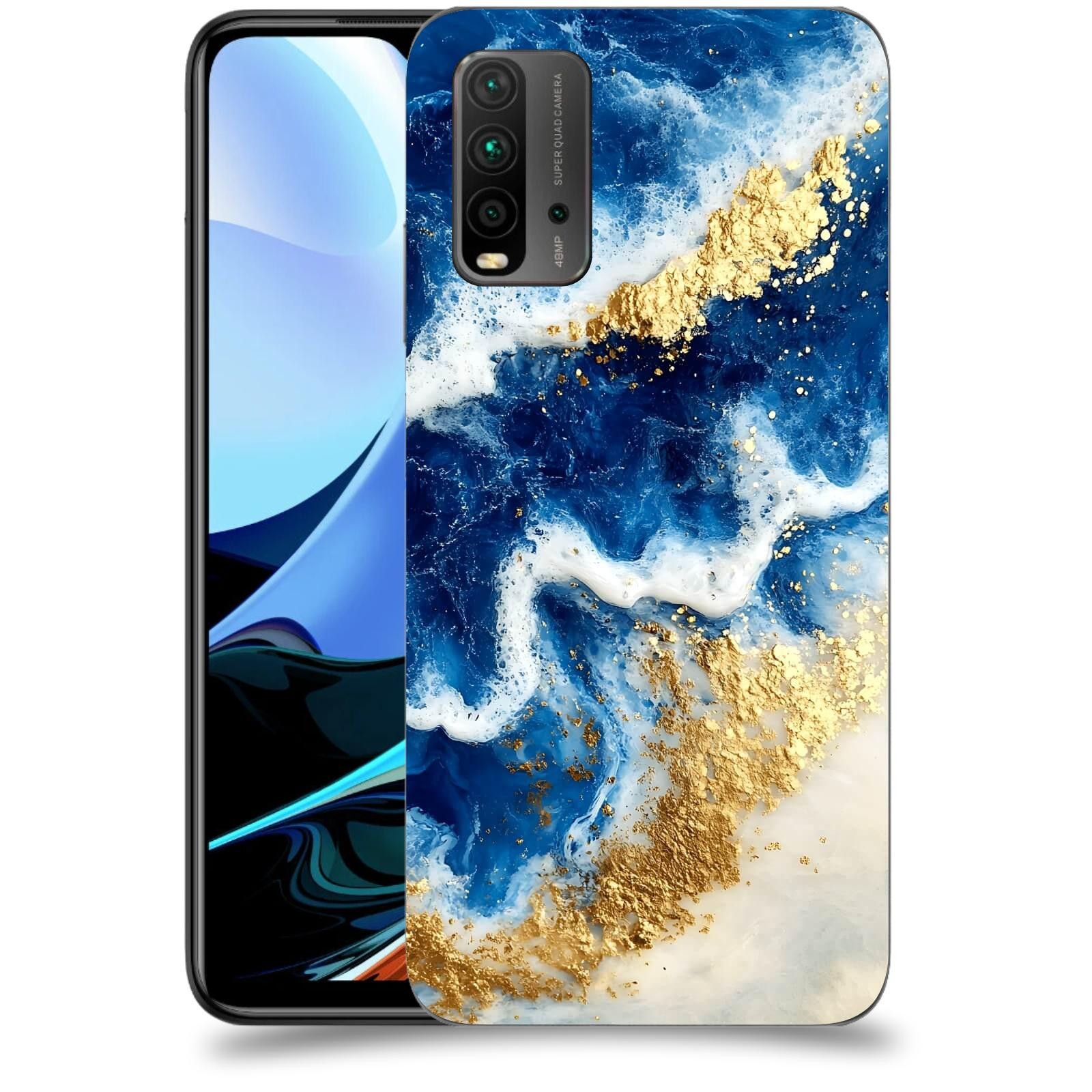 ACOVER Kryt na mobil Xiaomi Redmi 9T - Ocean Waves I