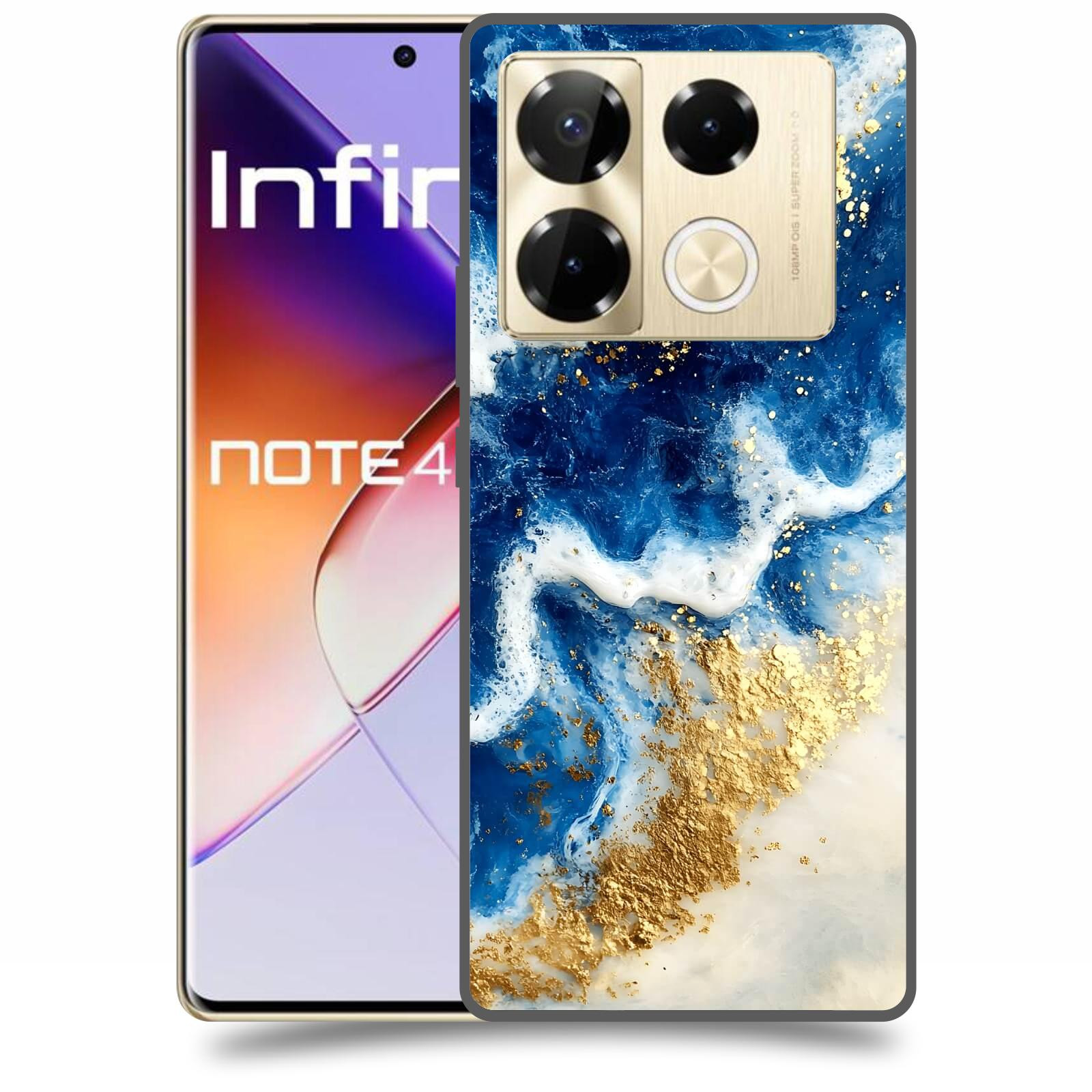 ACOVER Kryt na mobil Infinix Note 40 PRO - Ocean Waves I