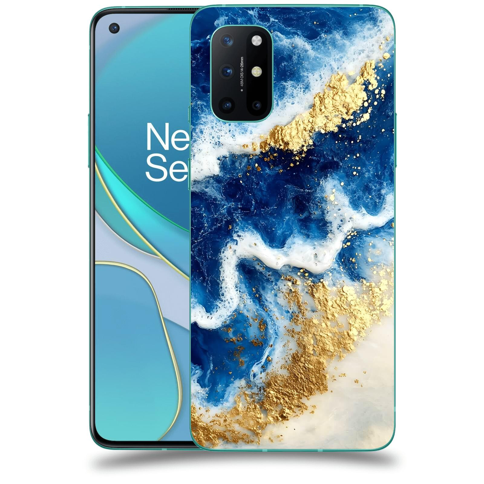 ACOVER Kryt na mobil OnePlus 8T - Ocean Waves I