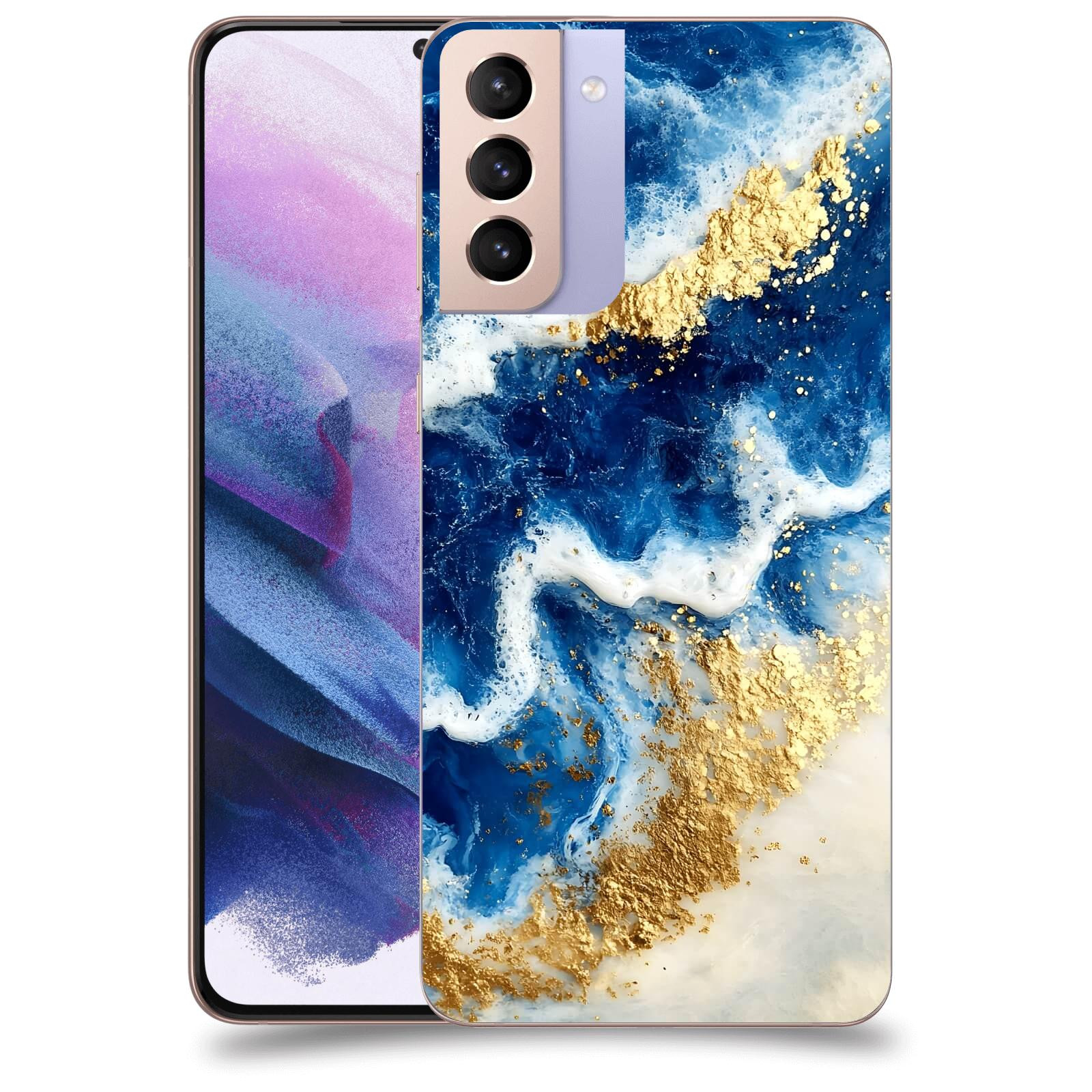 ACOVER Kryt na mobil Samsung Galaxy S21+ G996F - Ocean Waves I