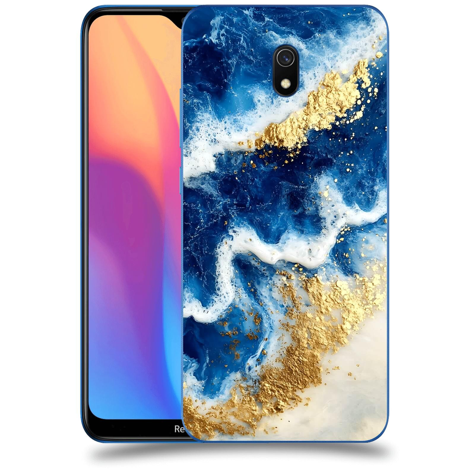 ACOVER Kryt na mobil Xiaomi Redmi 8A - Ocean Waves I