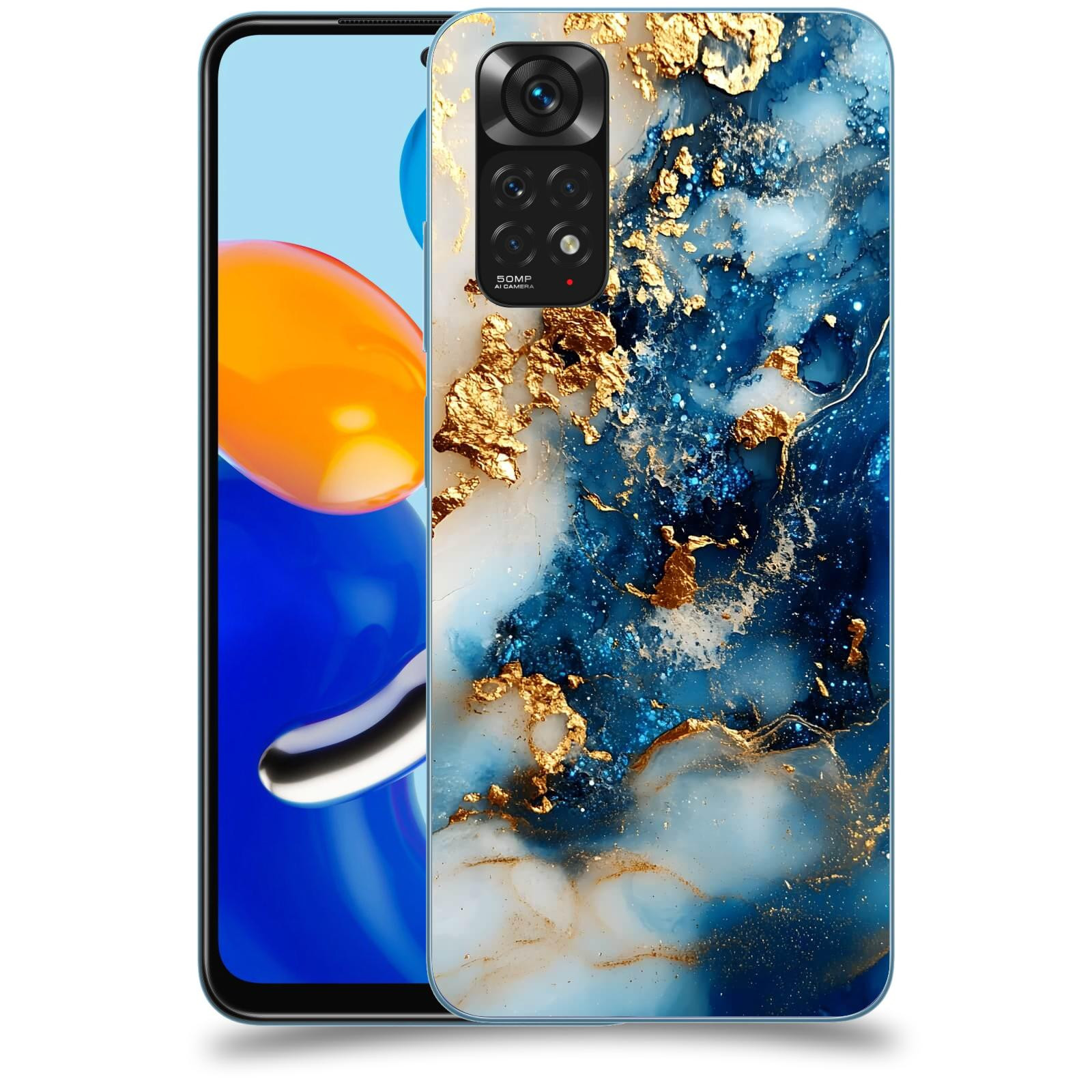ACOVER Kryt na mobil Xiaomi Redmi Note 11 - Ocean Waves II