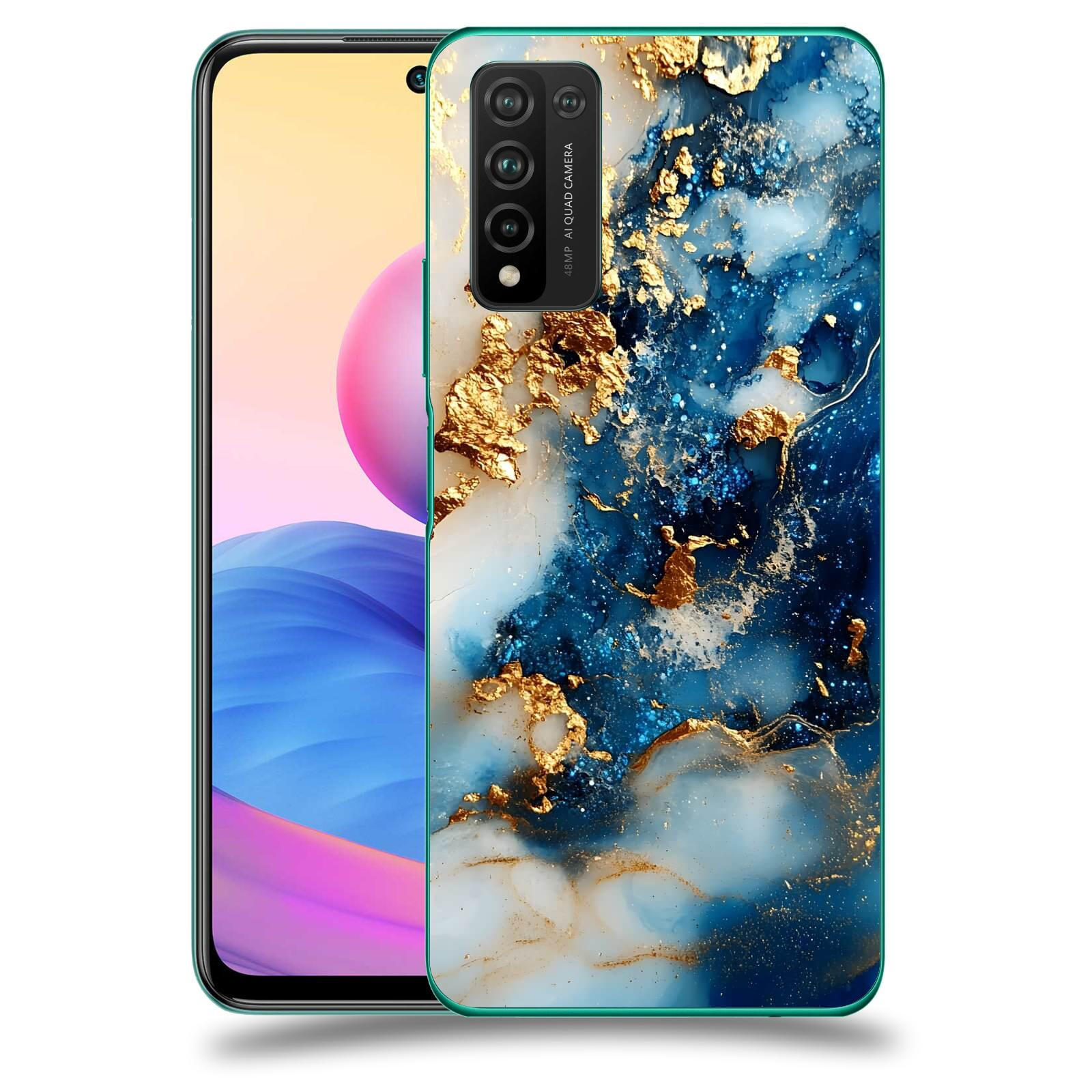 ACOVER Kryt na mobil Honor 10X Lite - Ocean Waves II