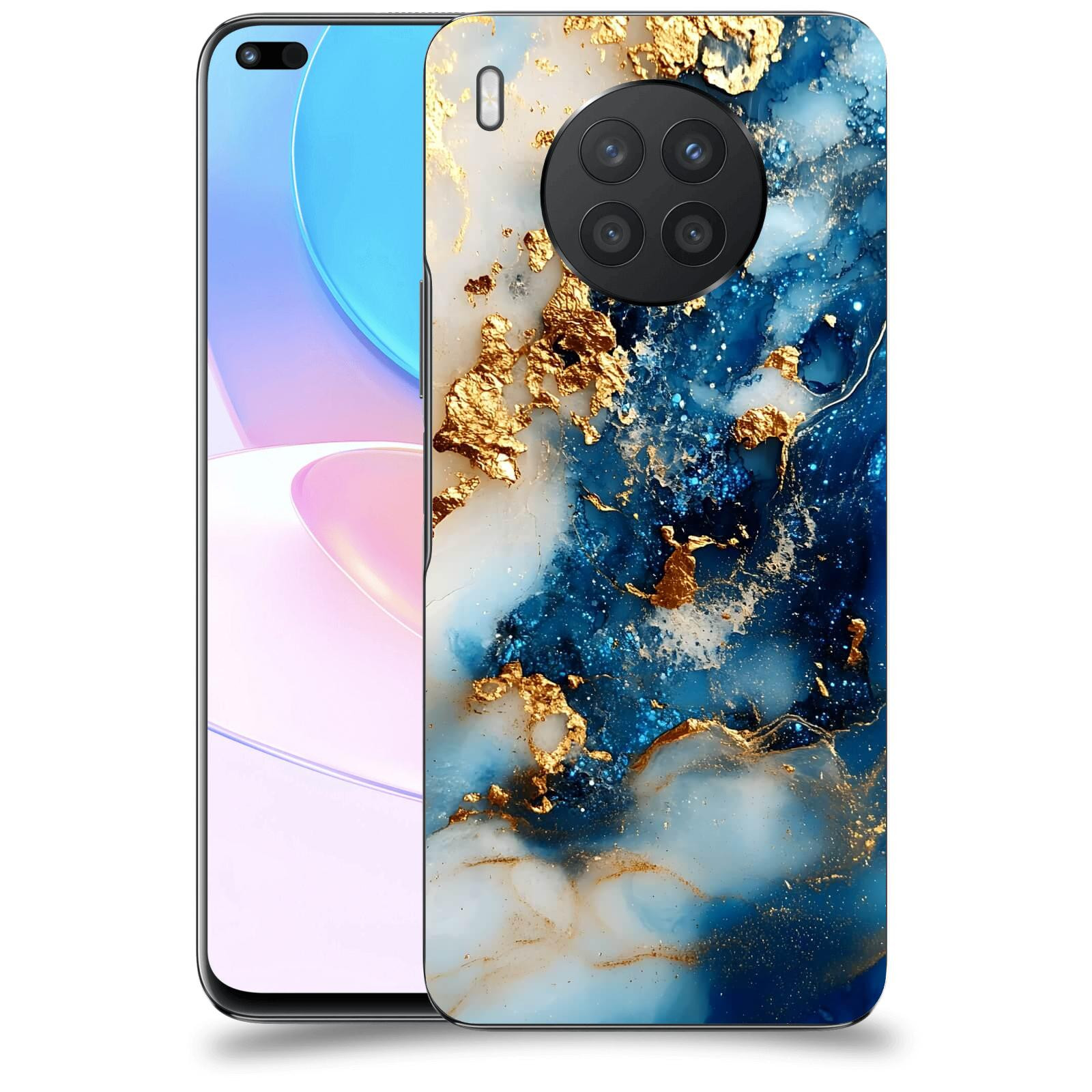 ACOVER Kryt na mobil Honor 50 Lite - Ocean Waves II